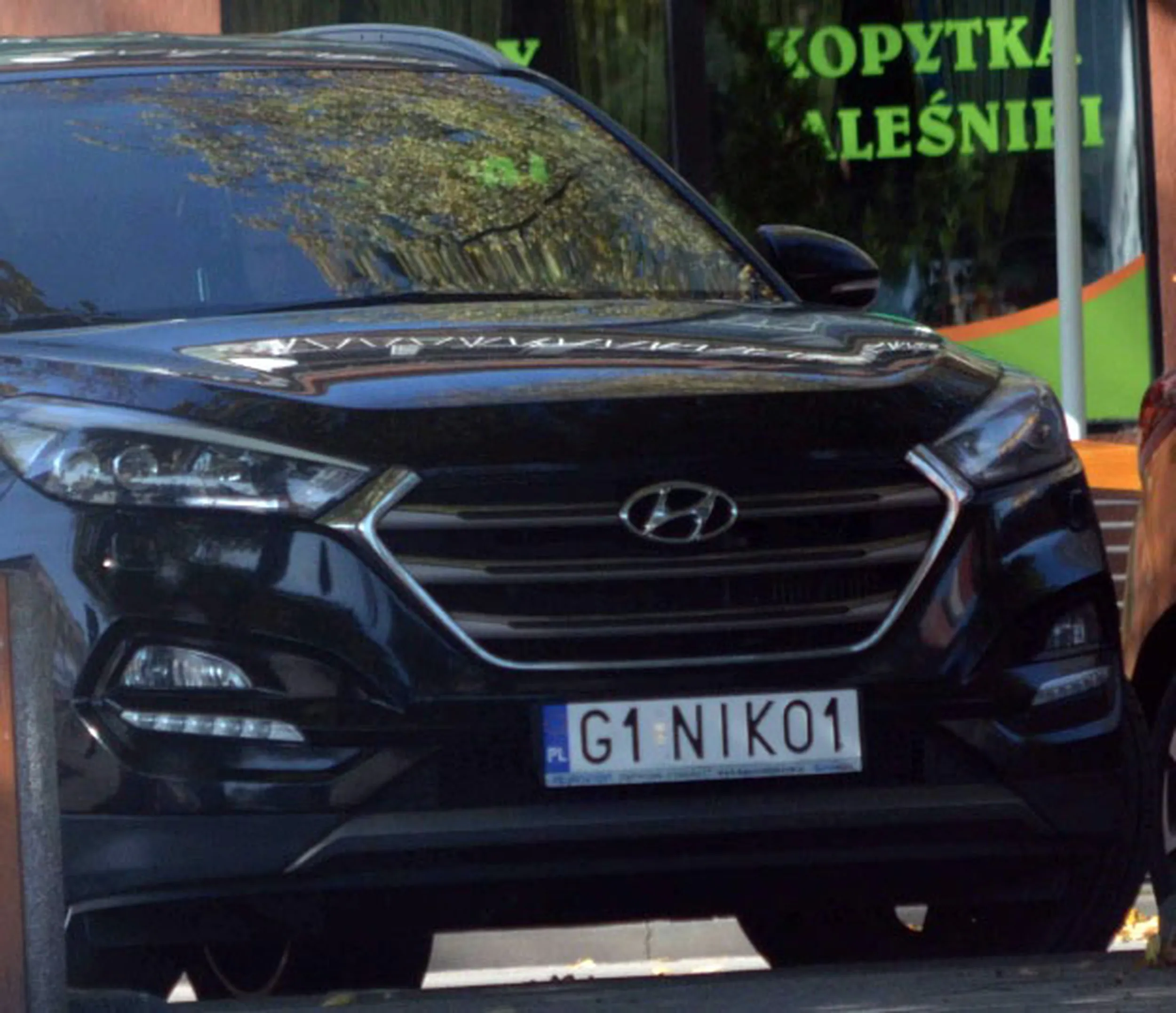 Fajny numer, blacha G1 NIKO1