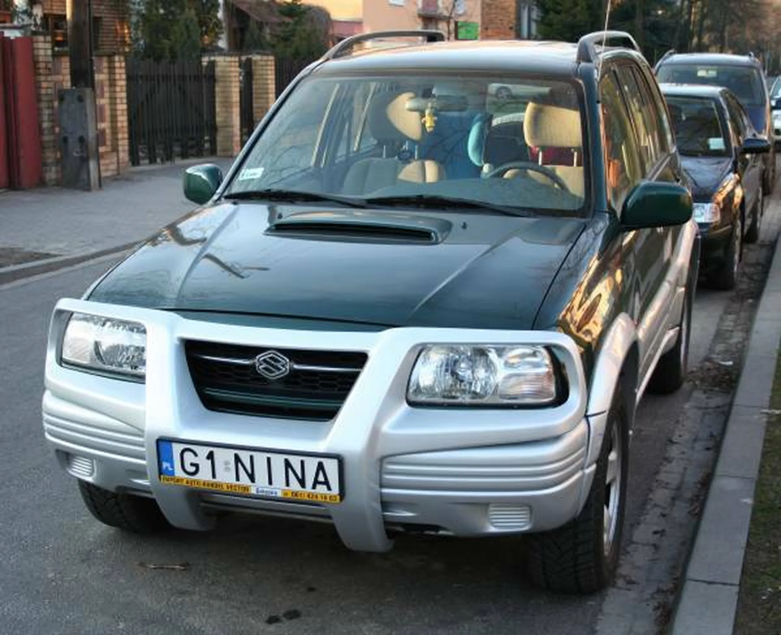 Fajny numer, blacha G1 NINA