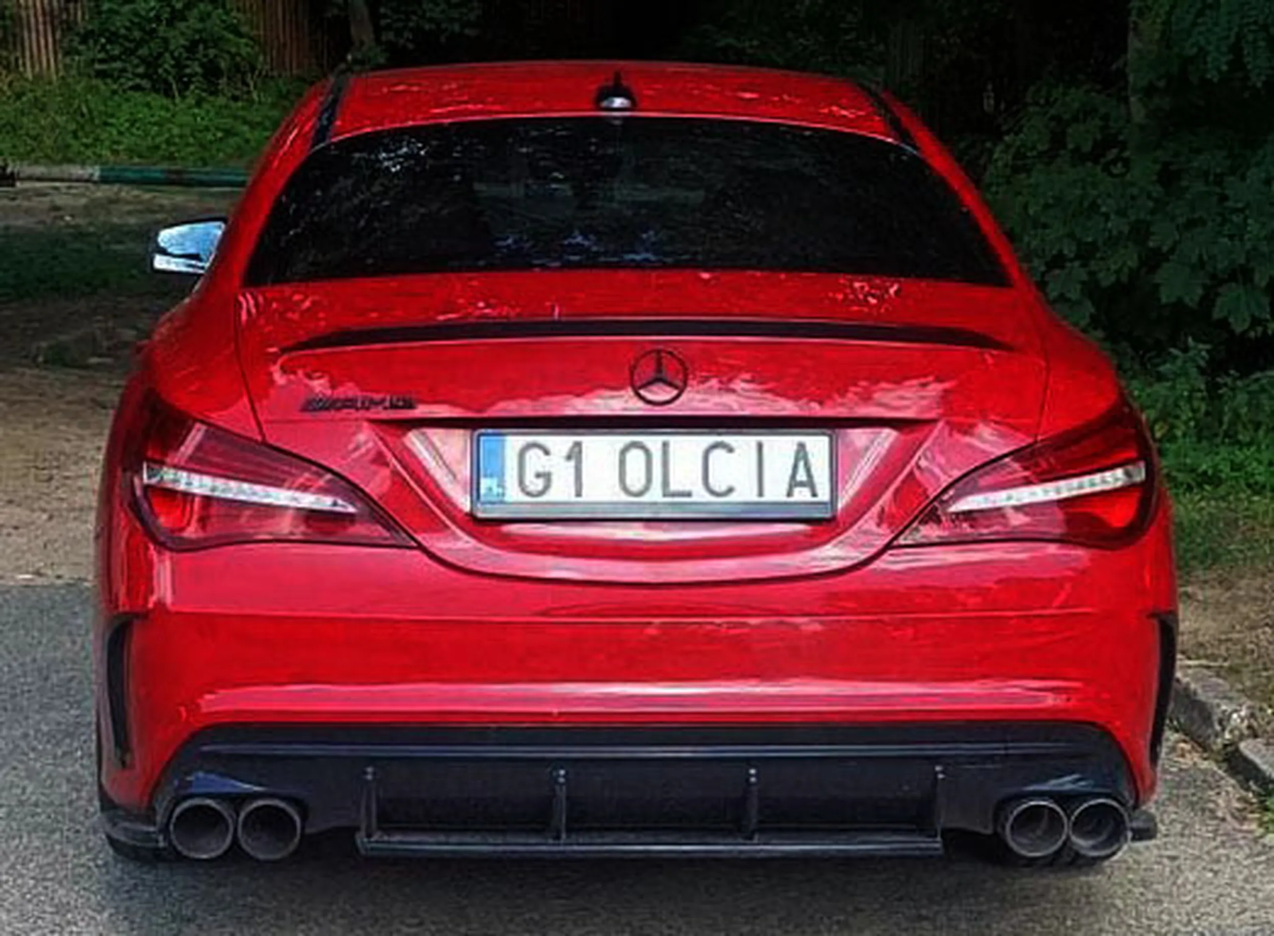 Fajny numer, blacha G1 OLCIA