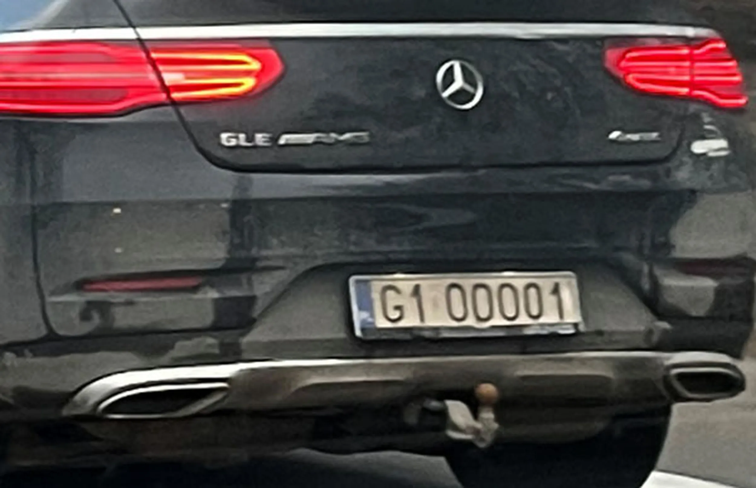 Fajny numer, blacha G1 OOO01