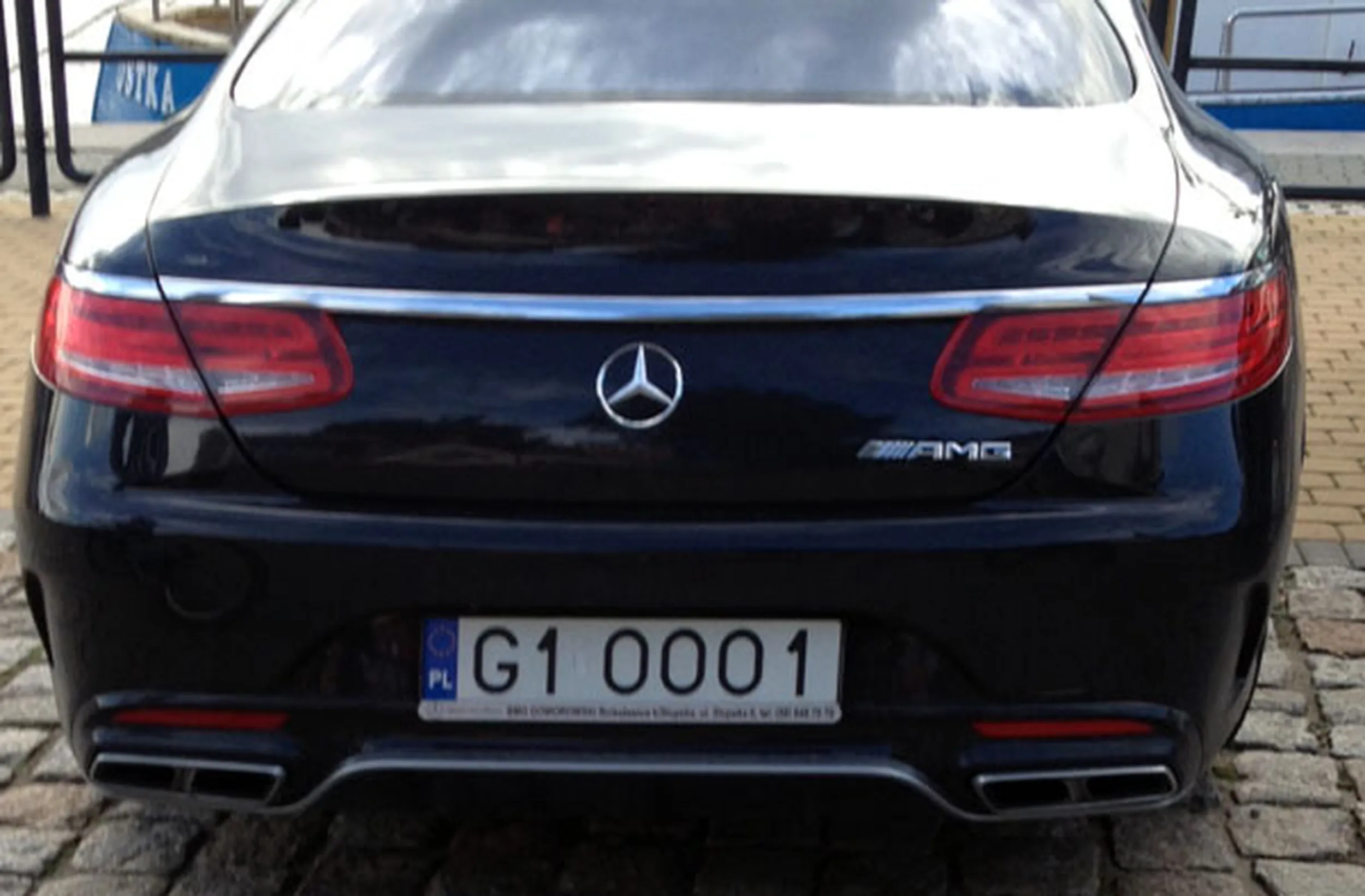 Fajny numer, blacha G1 OOO1