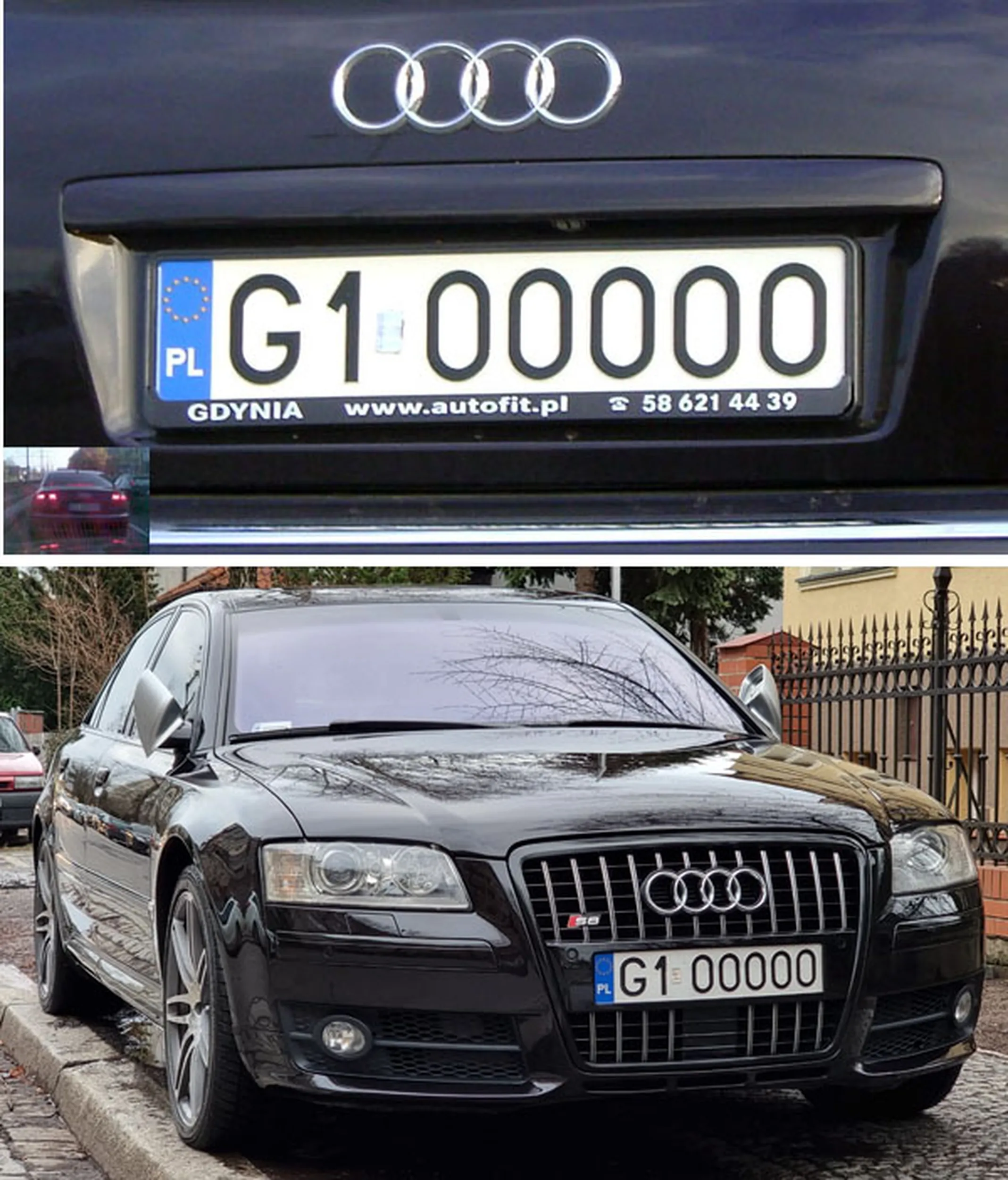 Fajny numer, blacha G1 OOOOO