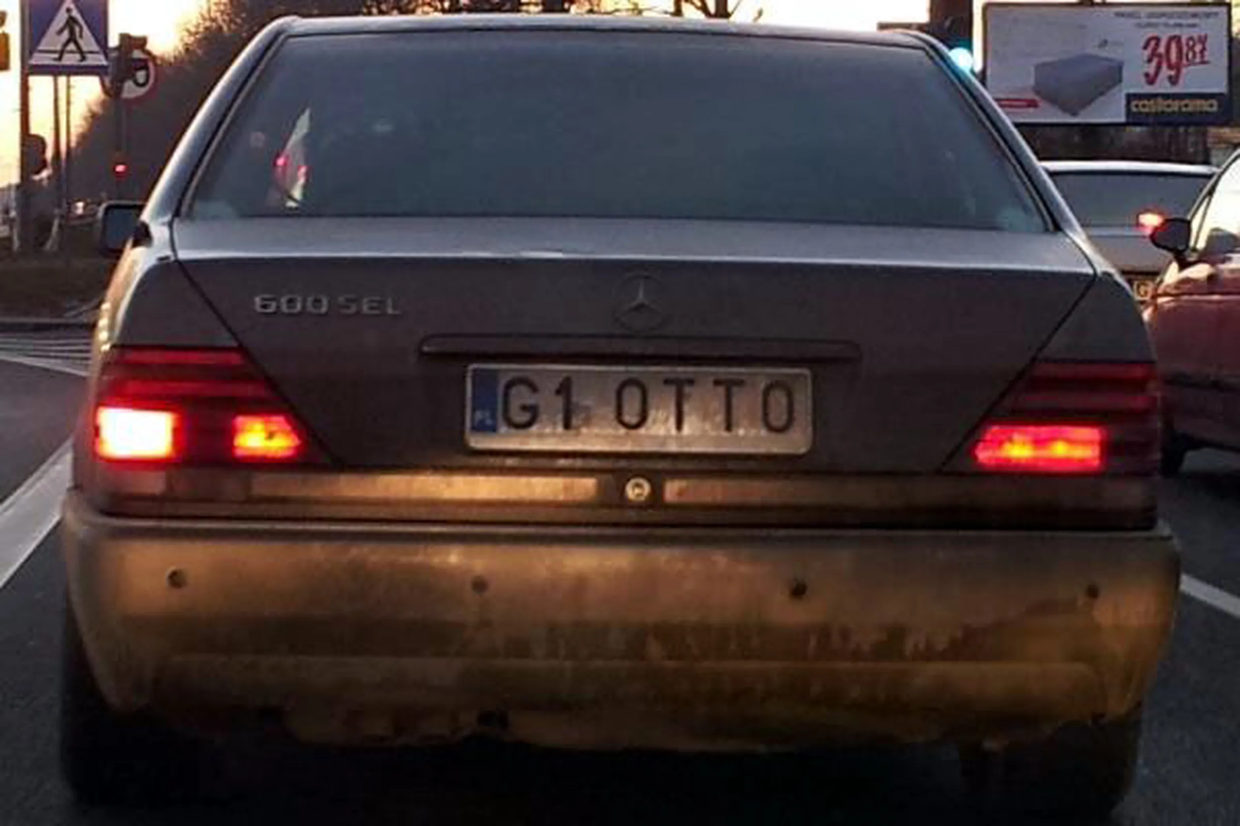 Fajny numer, blacha G1 OTTO