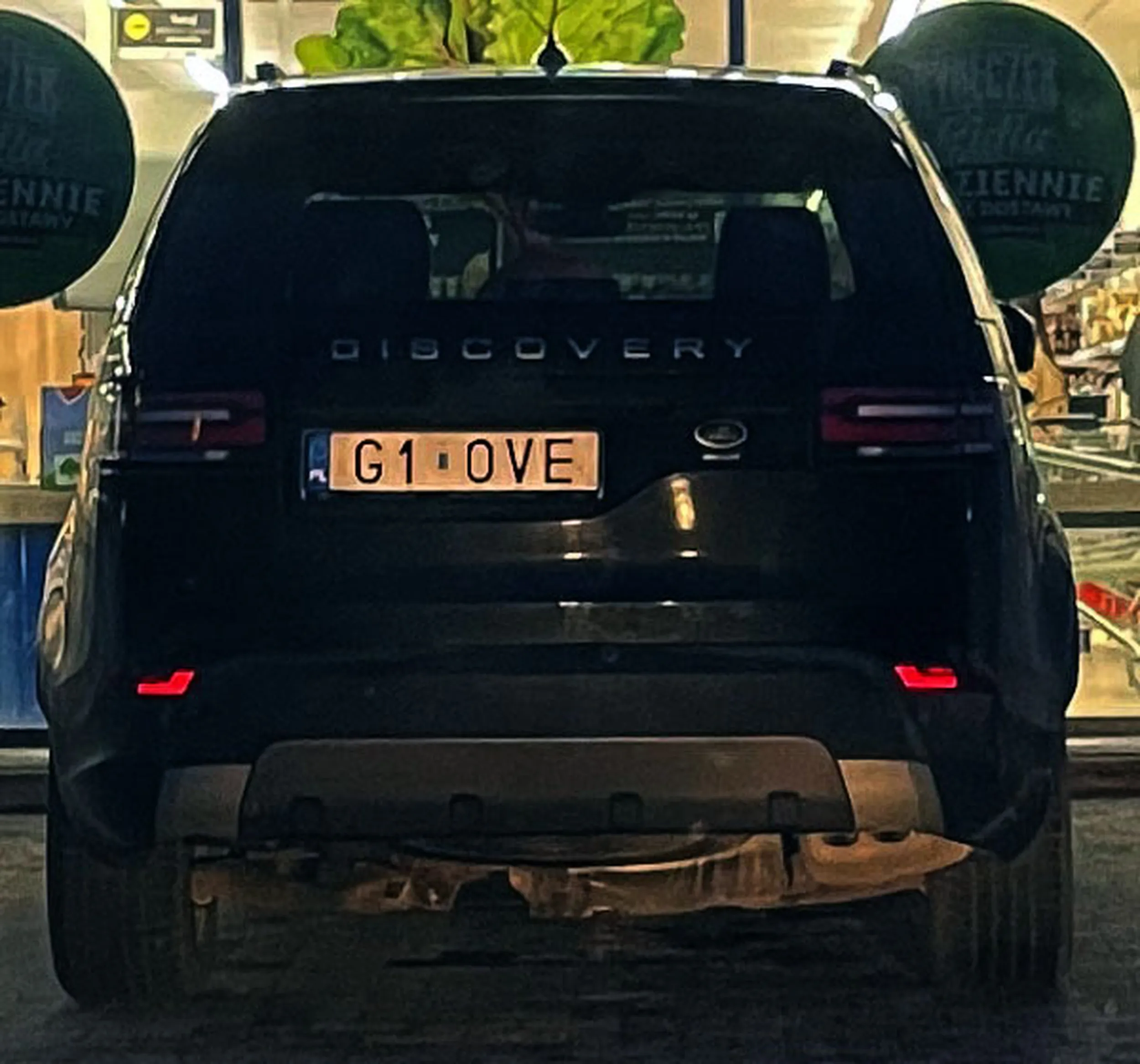 Fajny numer, blacha G1 OVE