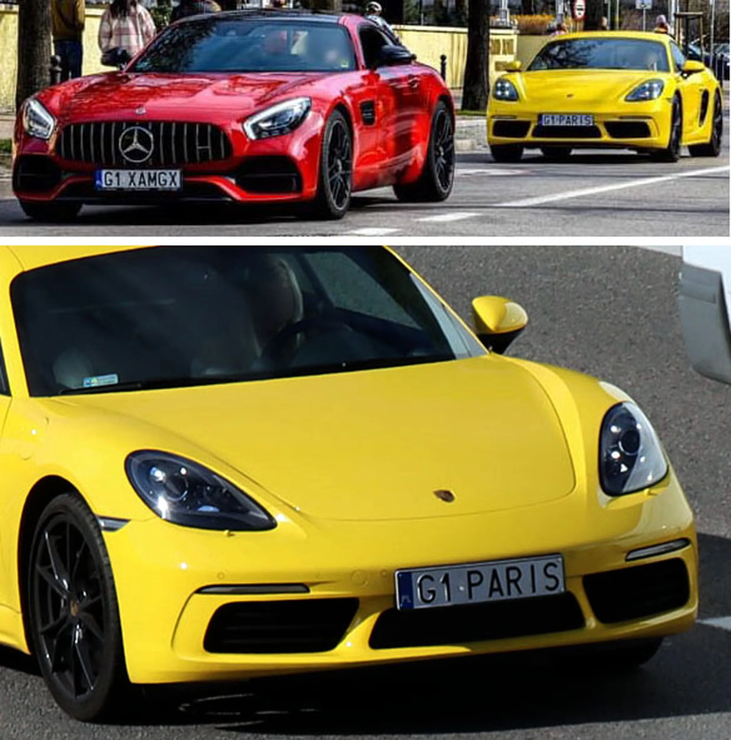 Fajny numer, blacha G1 PARIS