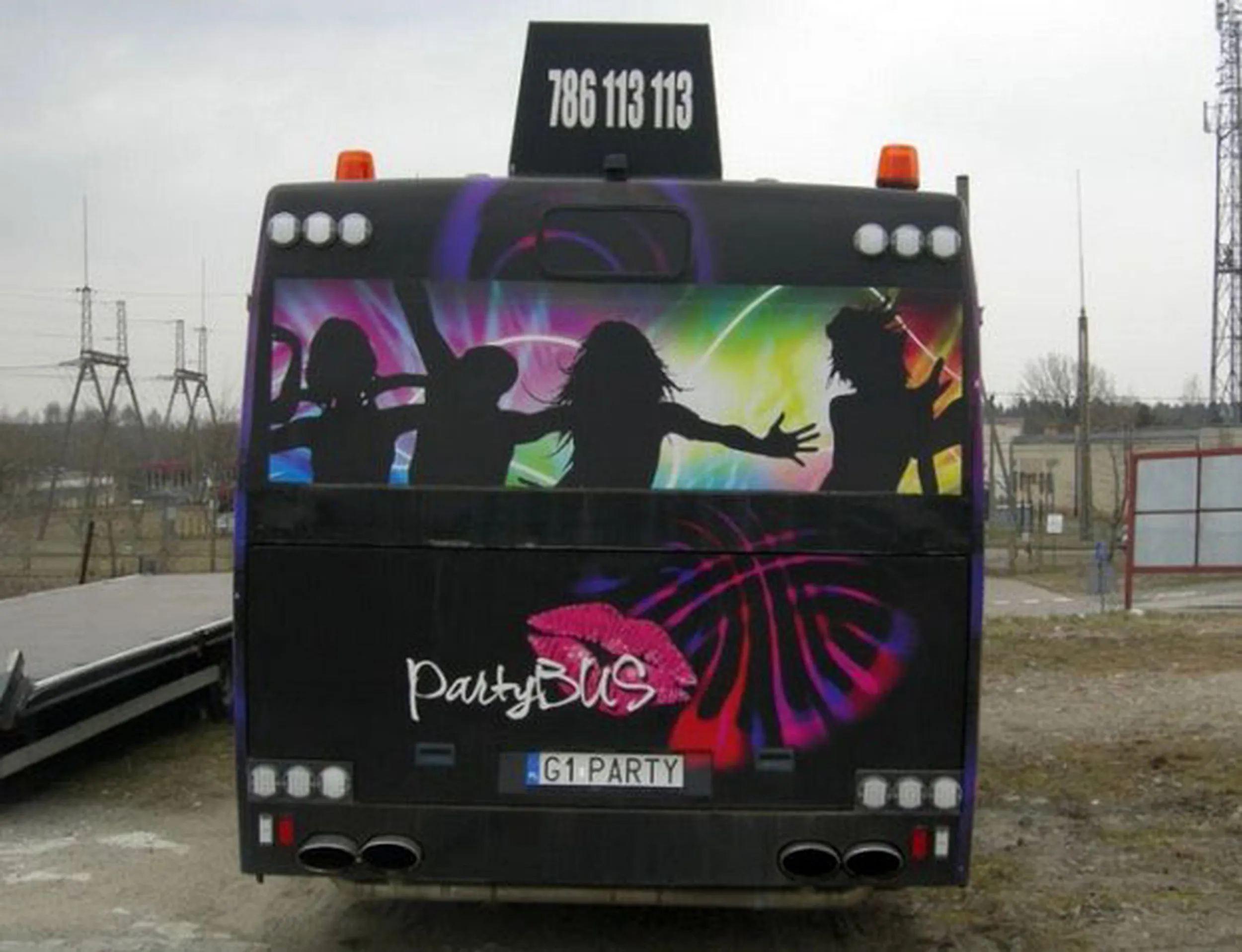 Fajny numer, blacha G1 PARTY