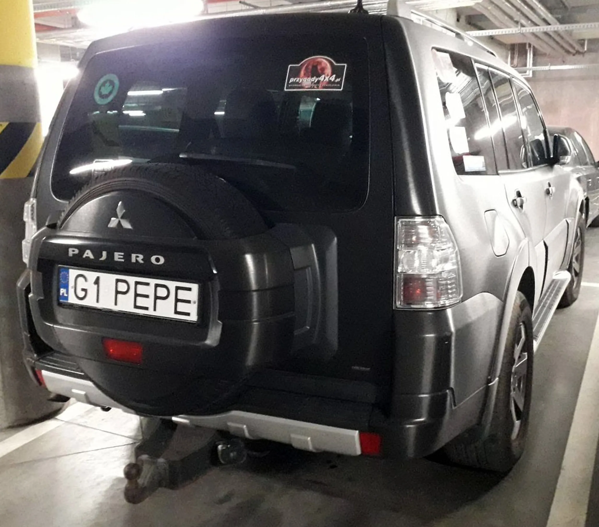 Fajny numer, blacha G1 PEPE