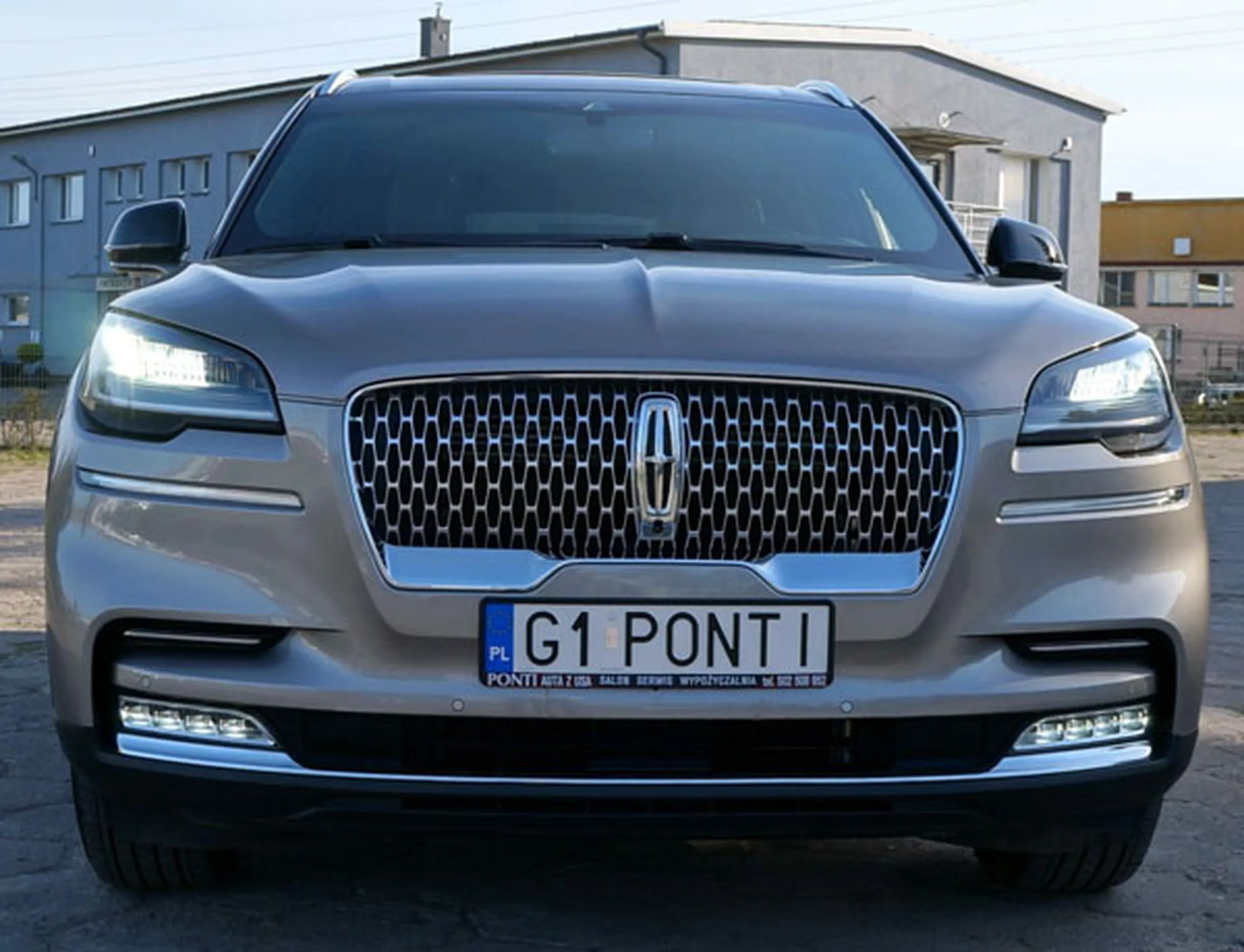 Fajny numer, blacha G1 PONTI