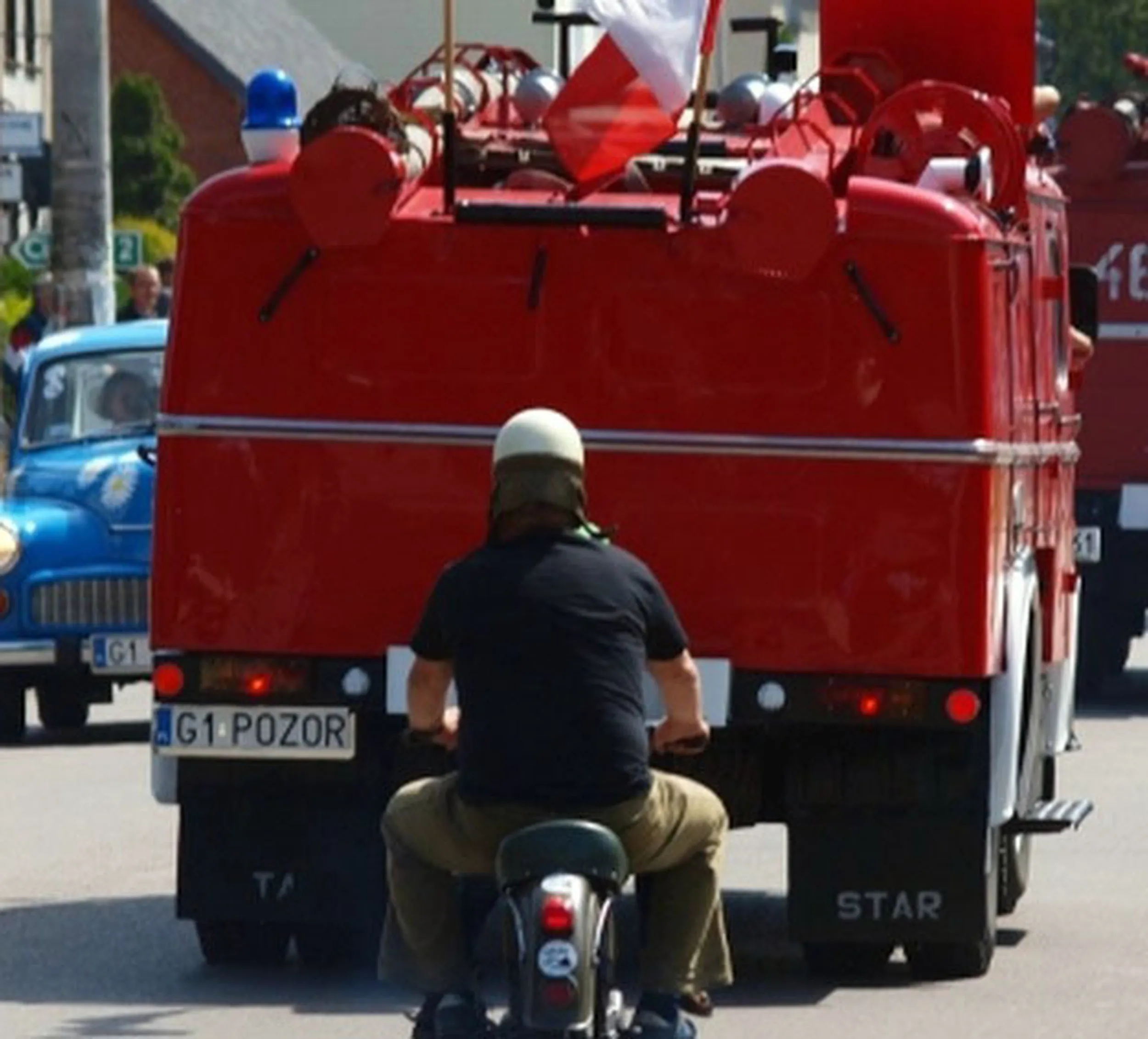 Fajny numer, blacha G1 POZOR