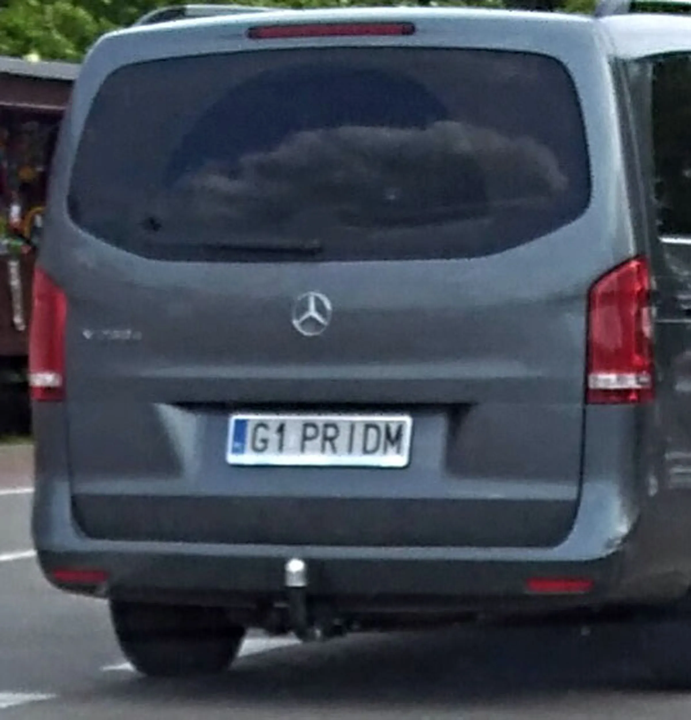 Fajny numer, blacha G1 PRIDM