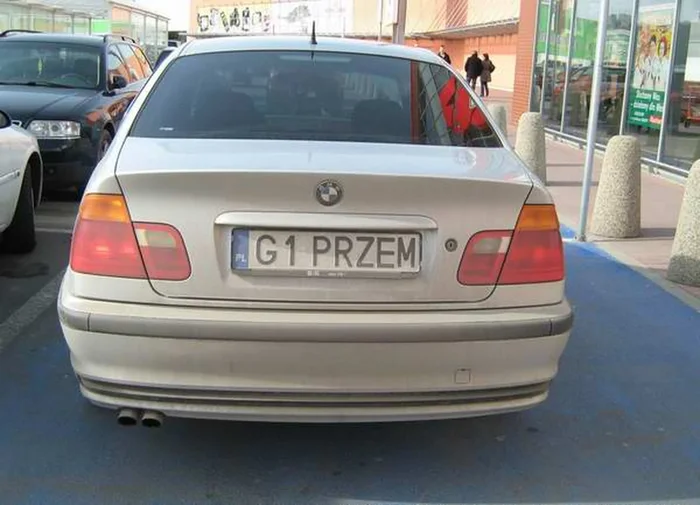 Fajny numer, blacha G1 PRZEM