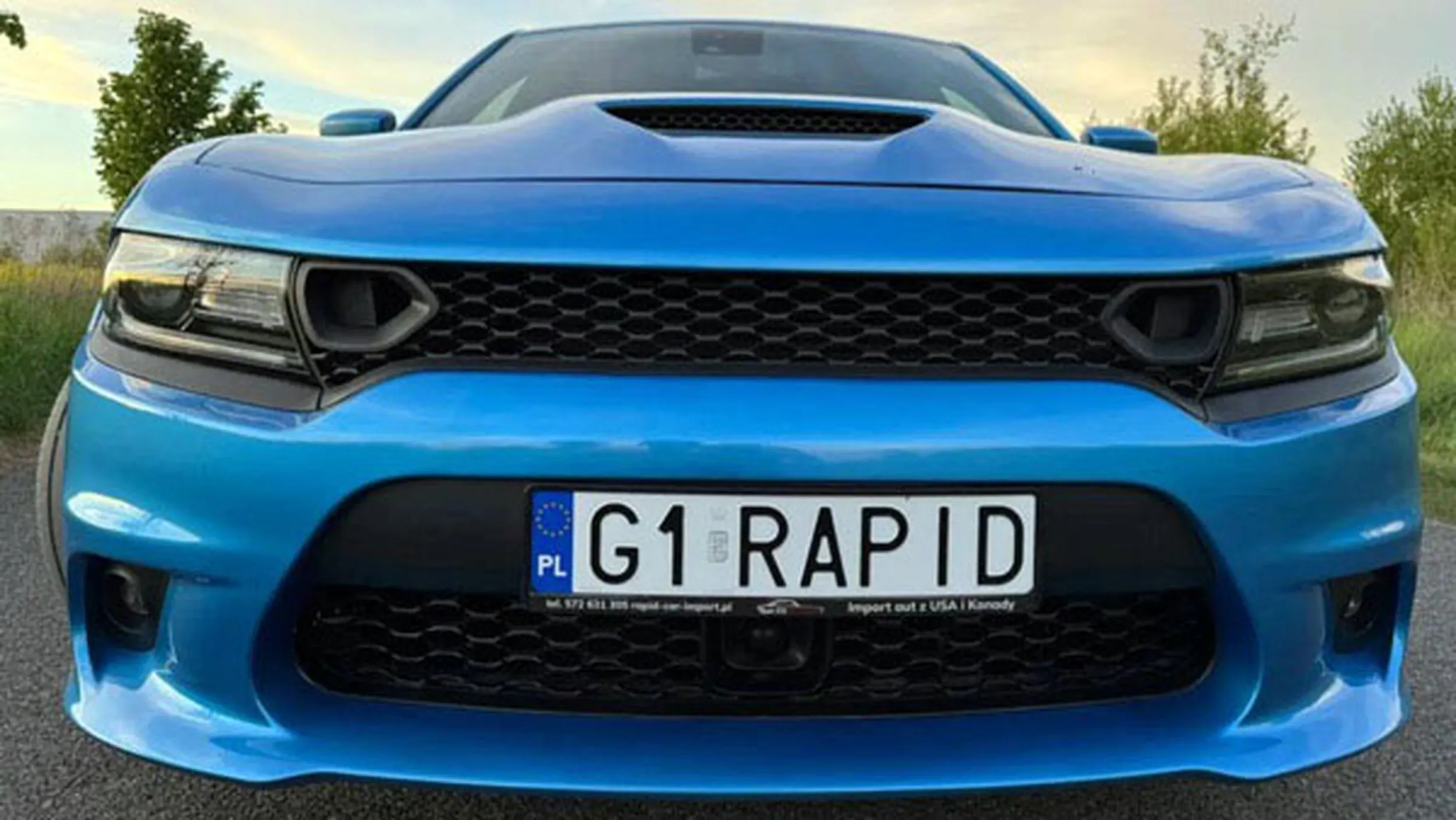 Fajny numer, blacha G1 RAPID