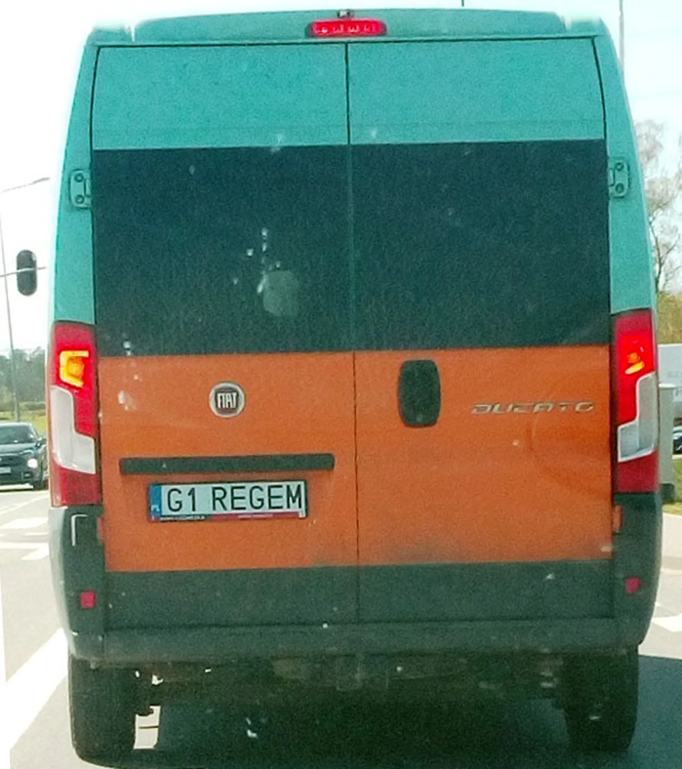 Fajny numer, blacha G1 REGEM