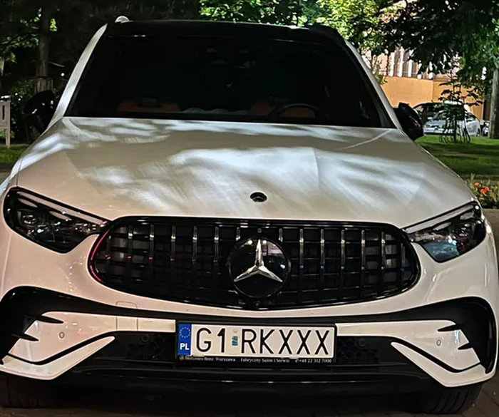 Fajny numer, blacha G1 RKXXX