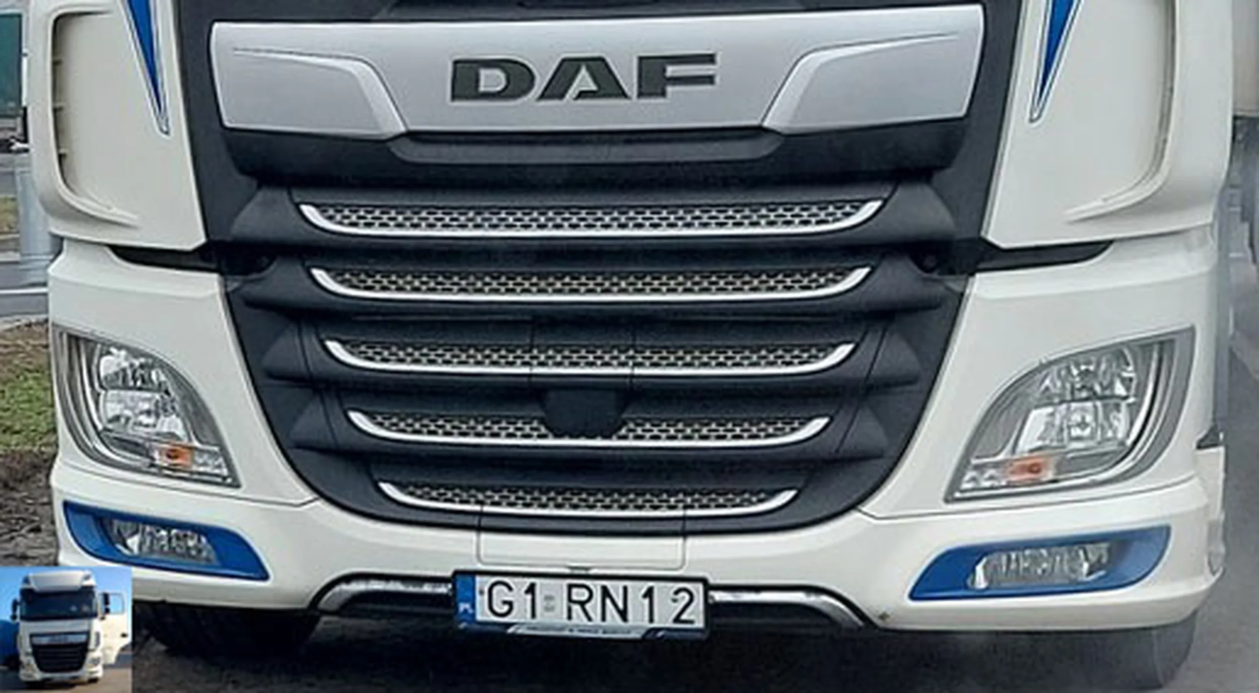 Fajny numer, blacha G1 RN12