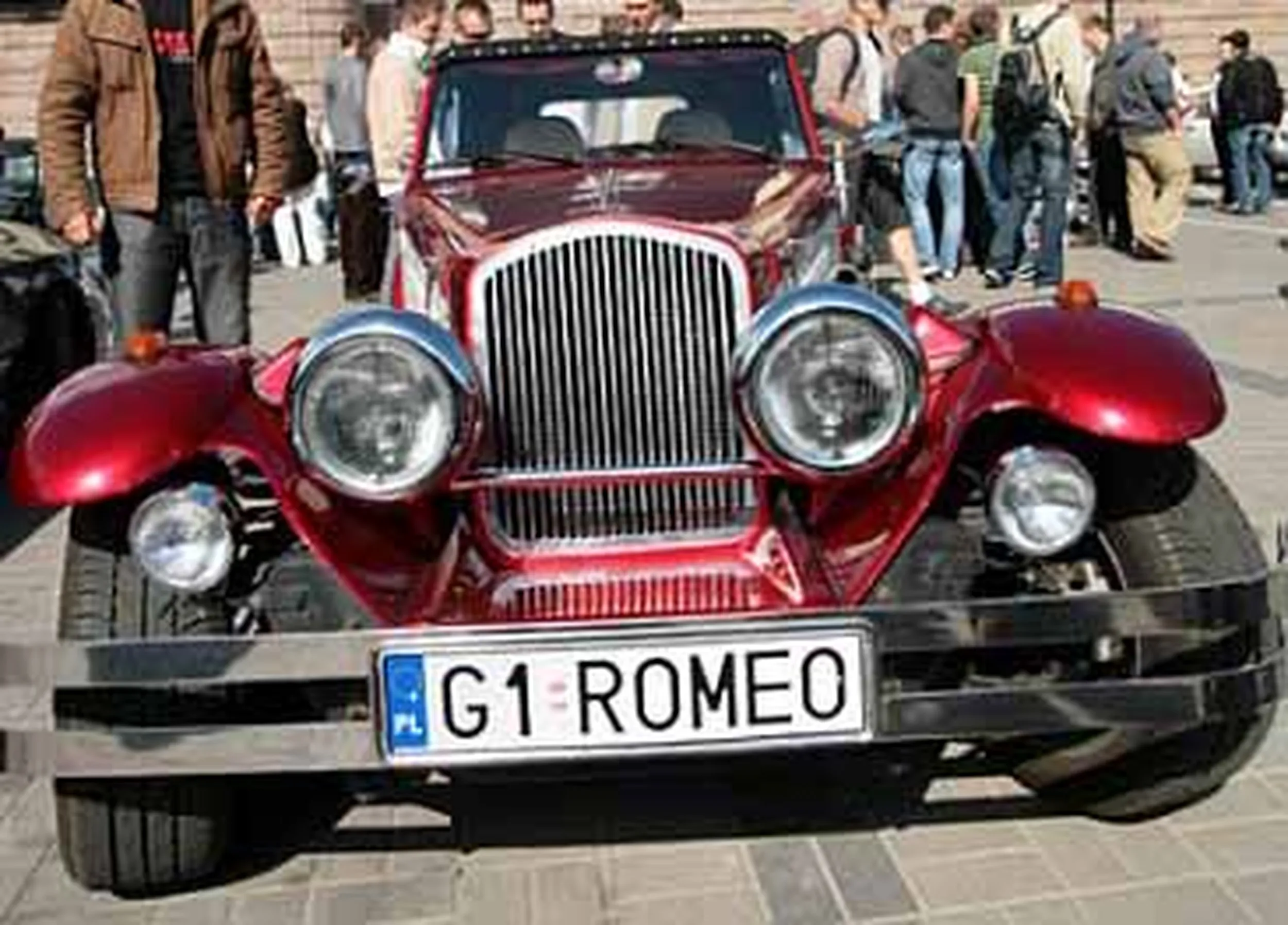 Fajny numer, blacha G1 ROMEO