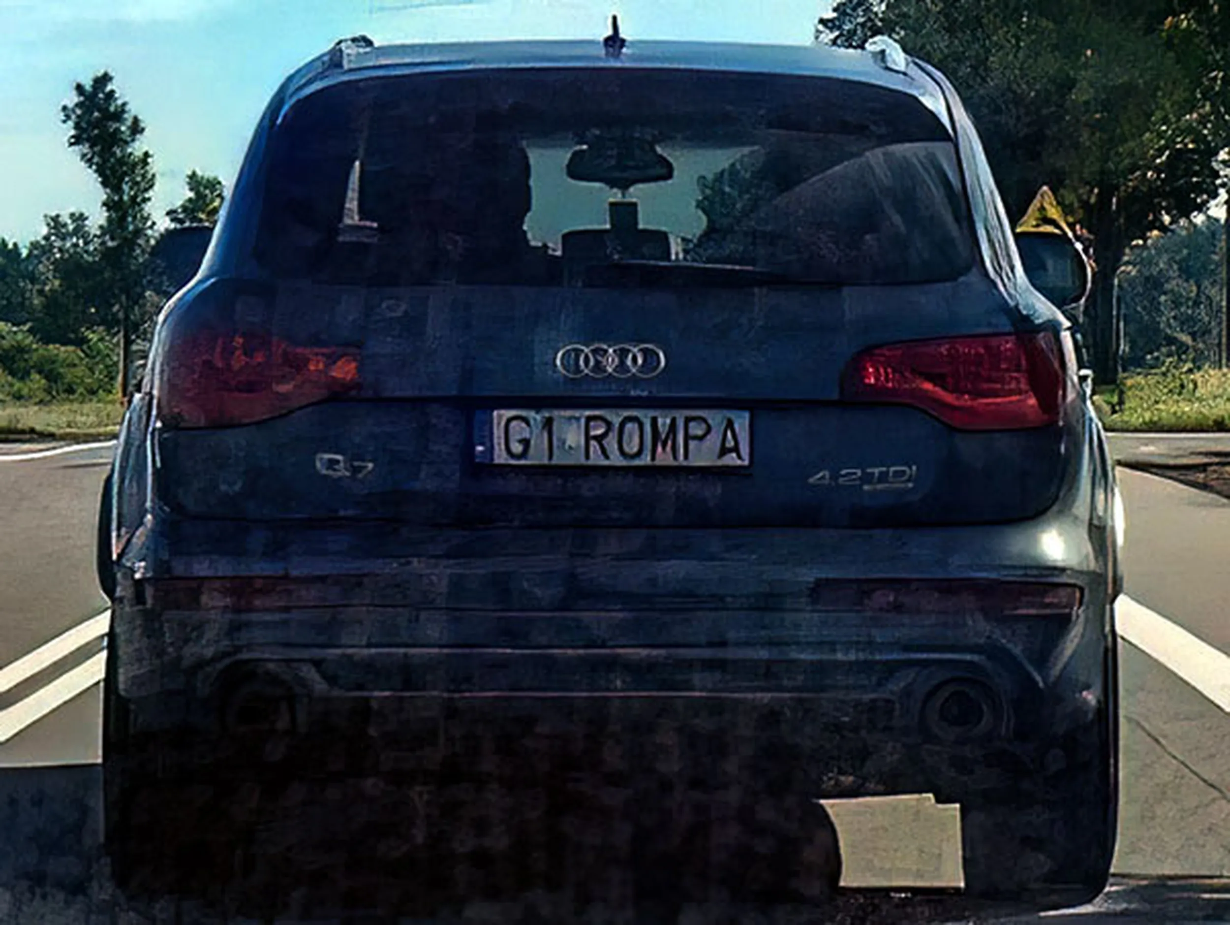 Fajny numer, blacha G1 ROMPA