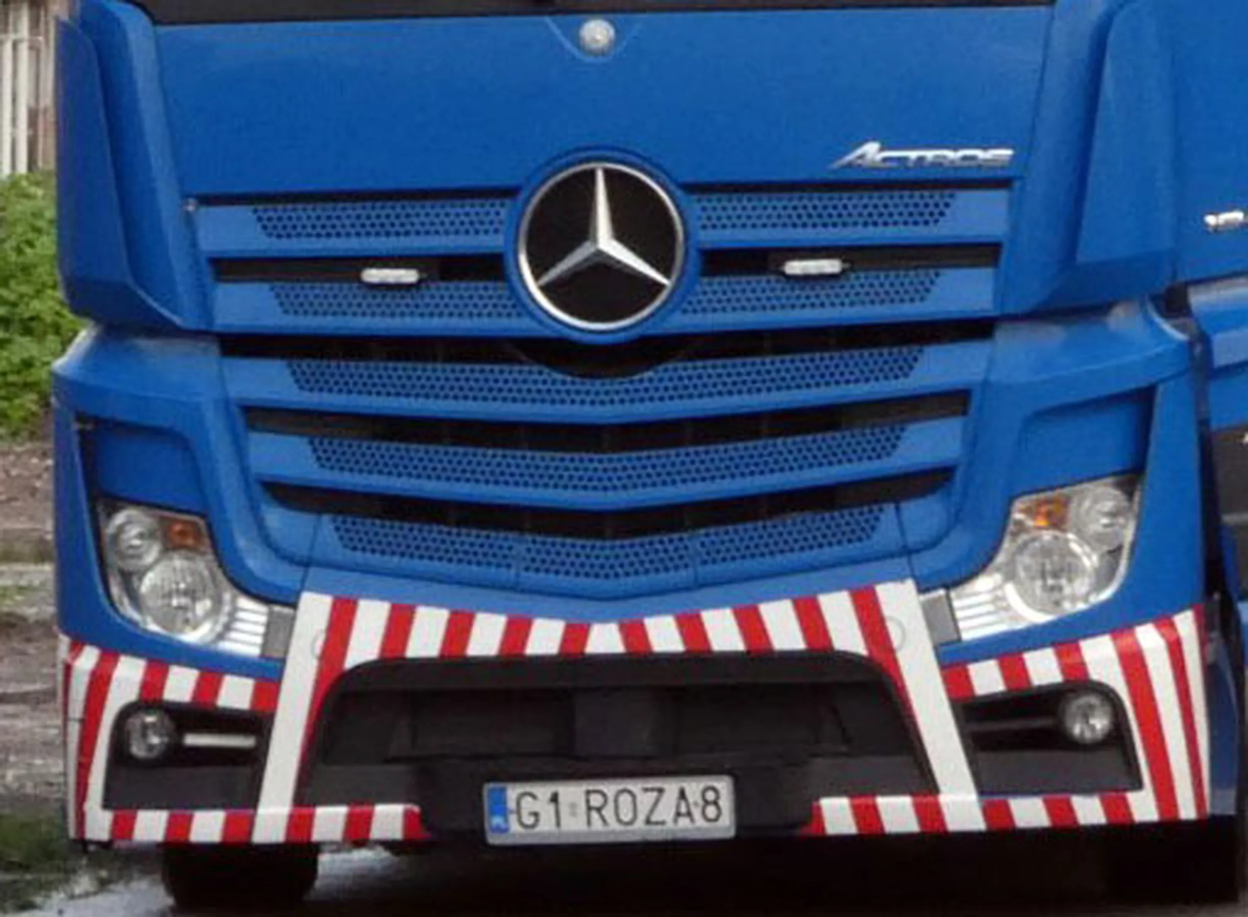 Fajny numer, blacha G1 ROZA8