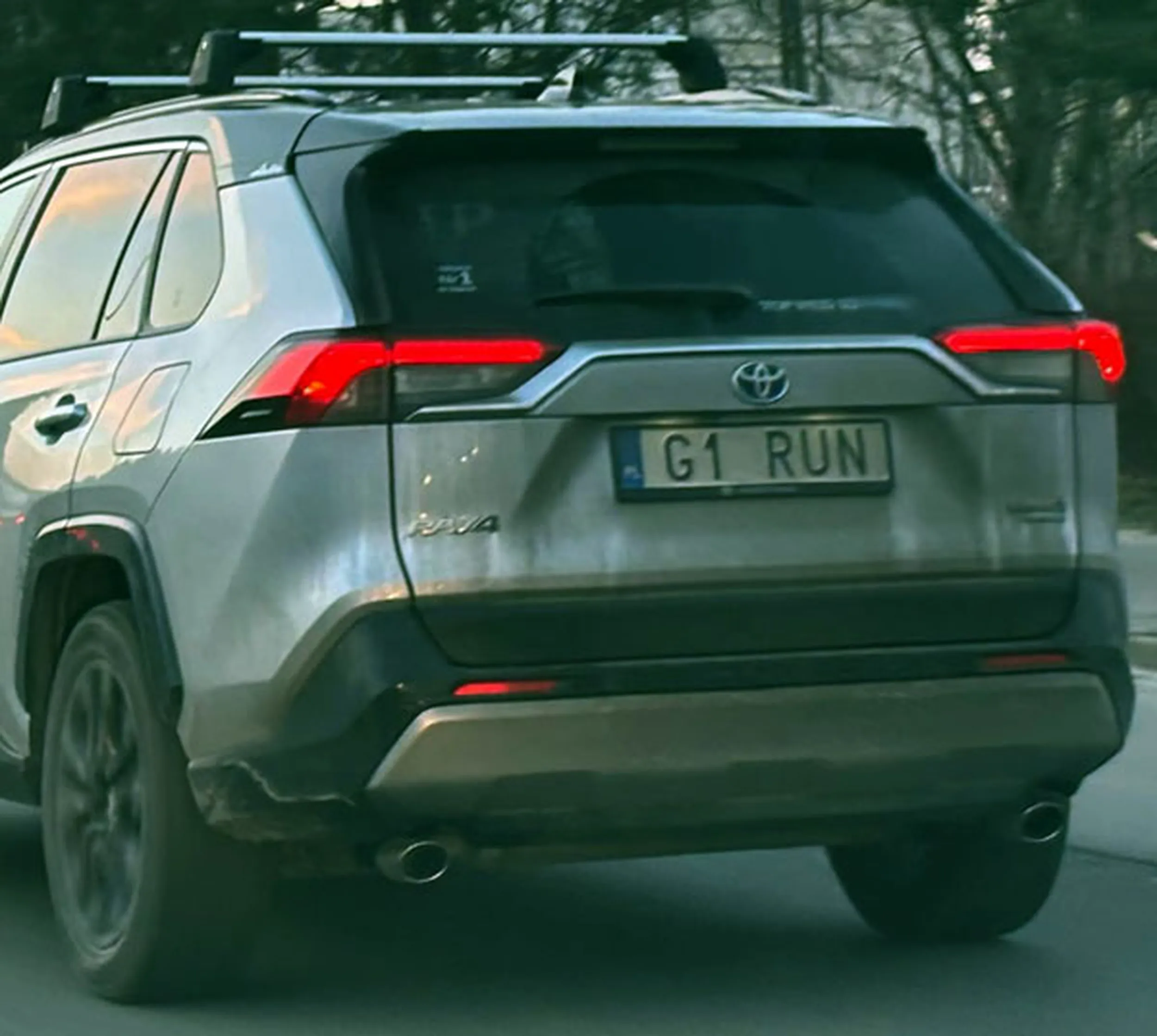 Fajny numer, blacha G1 RUN