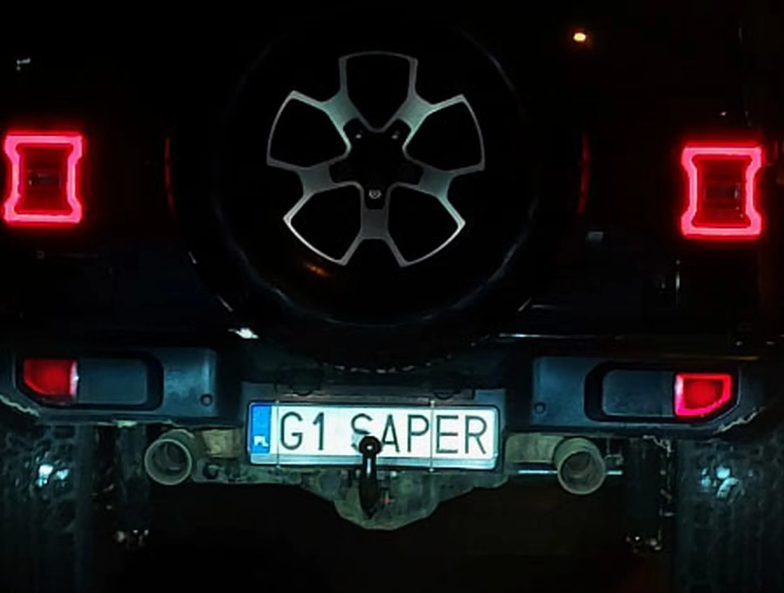 Fajny numer, blacha G1 SAPER
