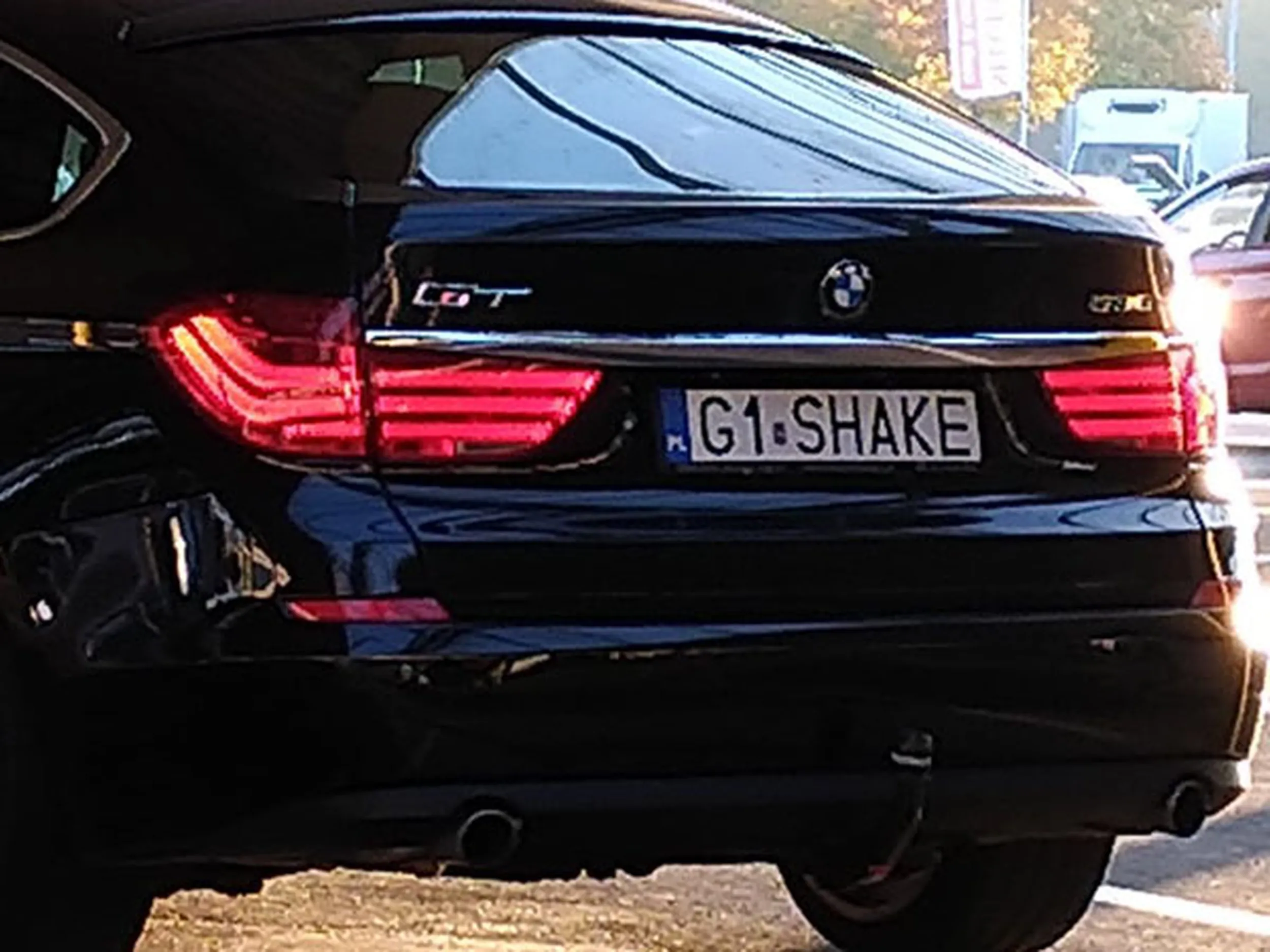 Fajny numer, blacha G1 SHAKE