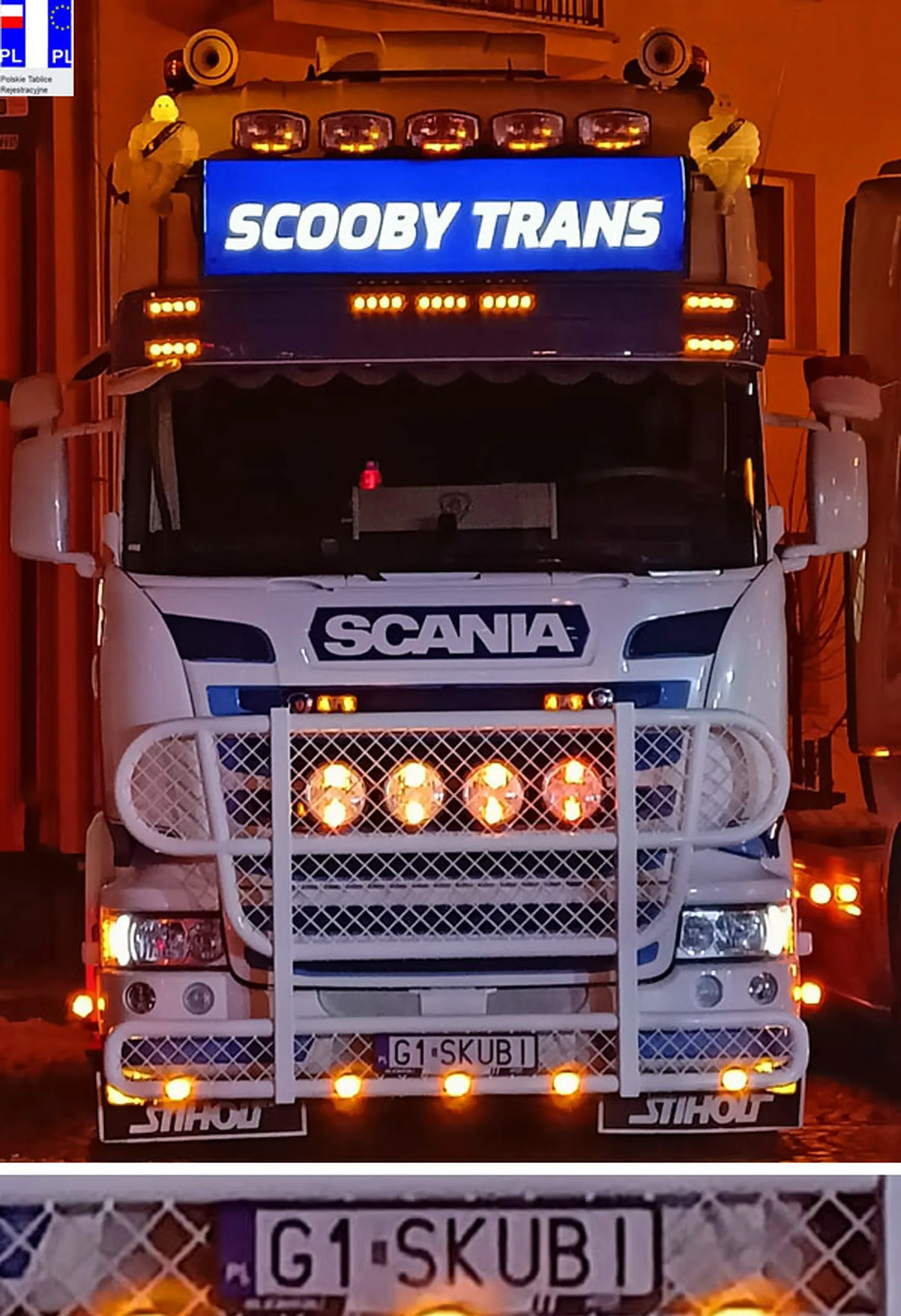 Fajny numer, blacha G1 SKUBI