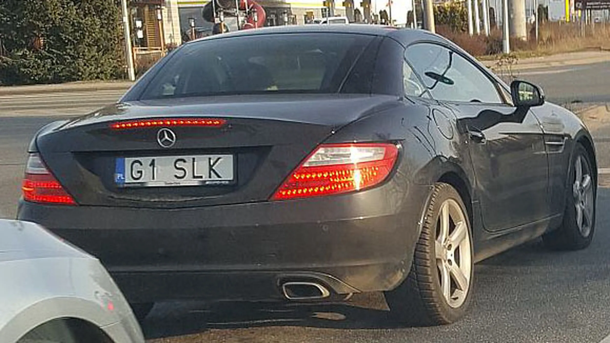 Fajny numer, blacha G1 SLK