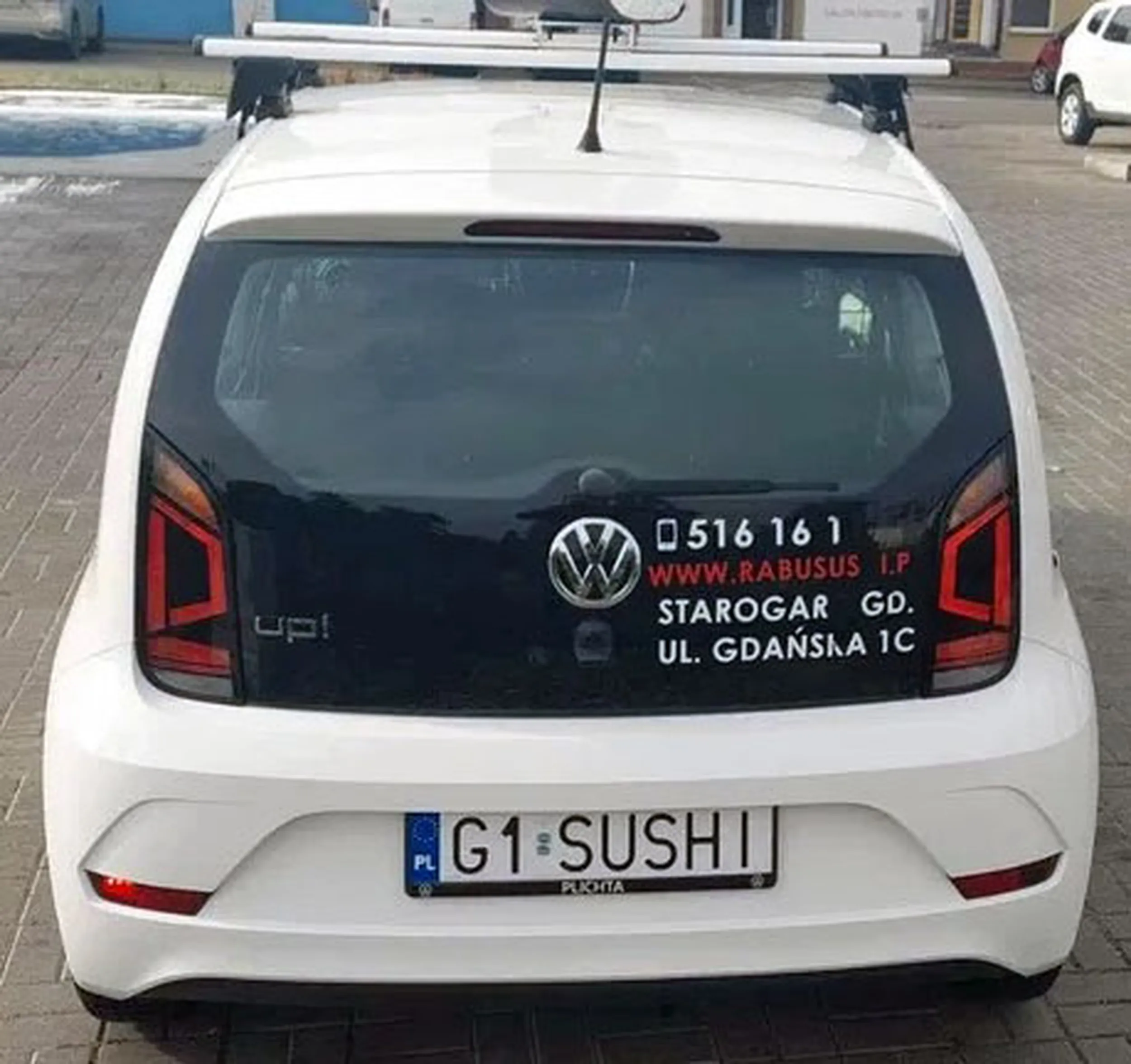 Fajny numer, blacha G1 SUSHI