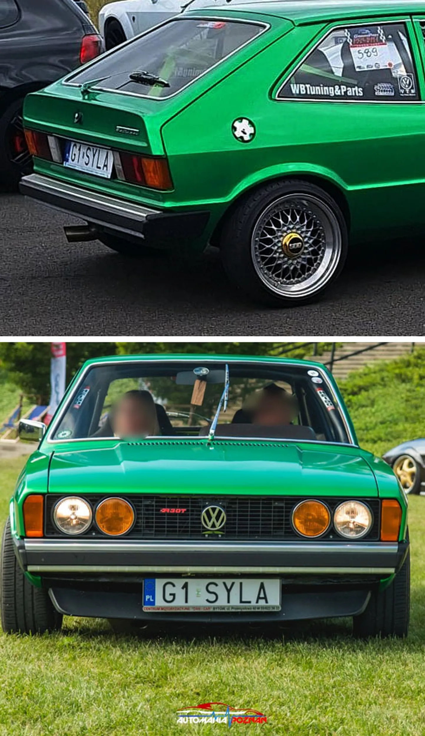 Fajny numer, blacha G1 SYLA