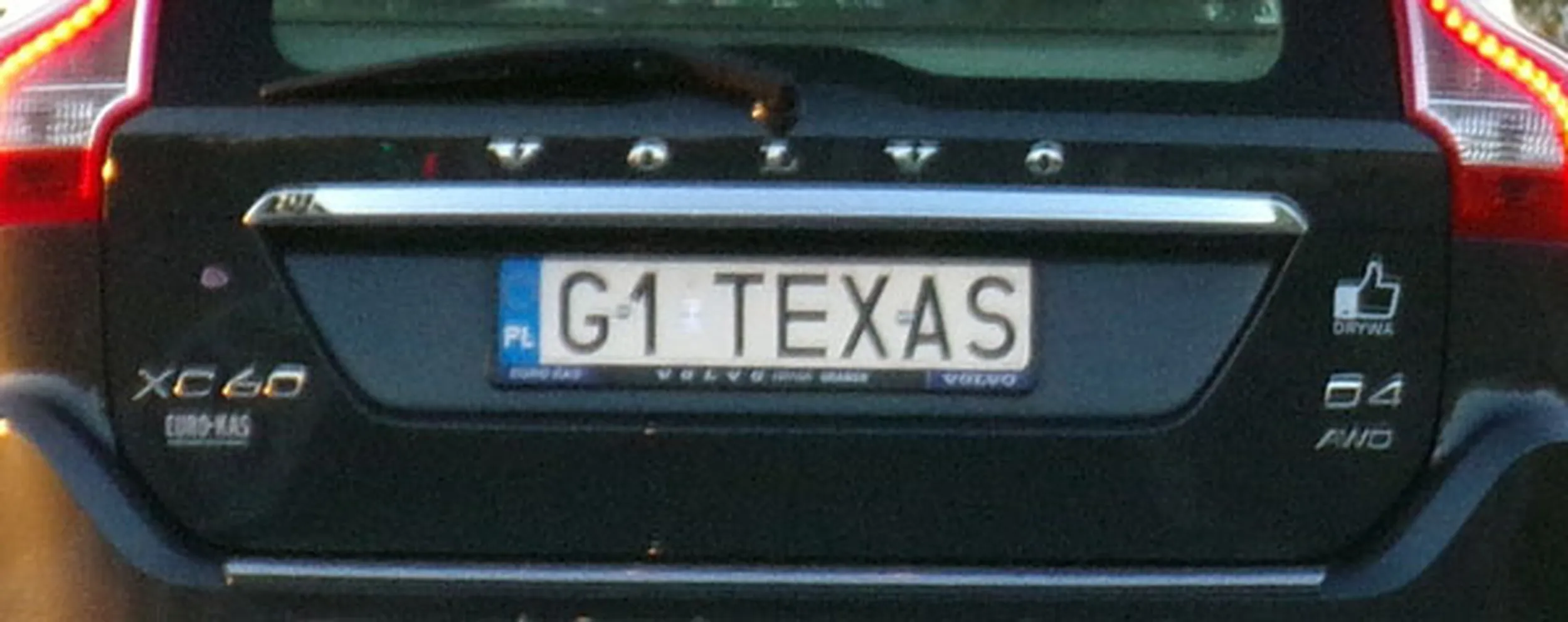 Fajny numer, blacha G1 TEXAS