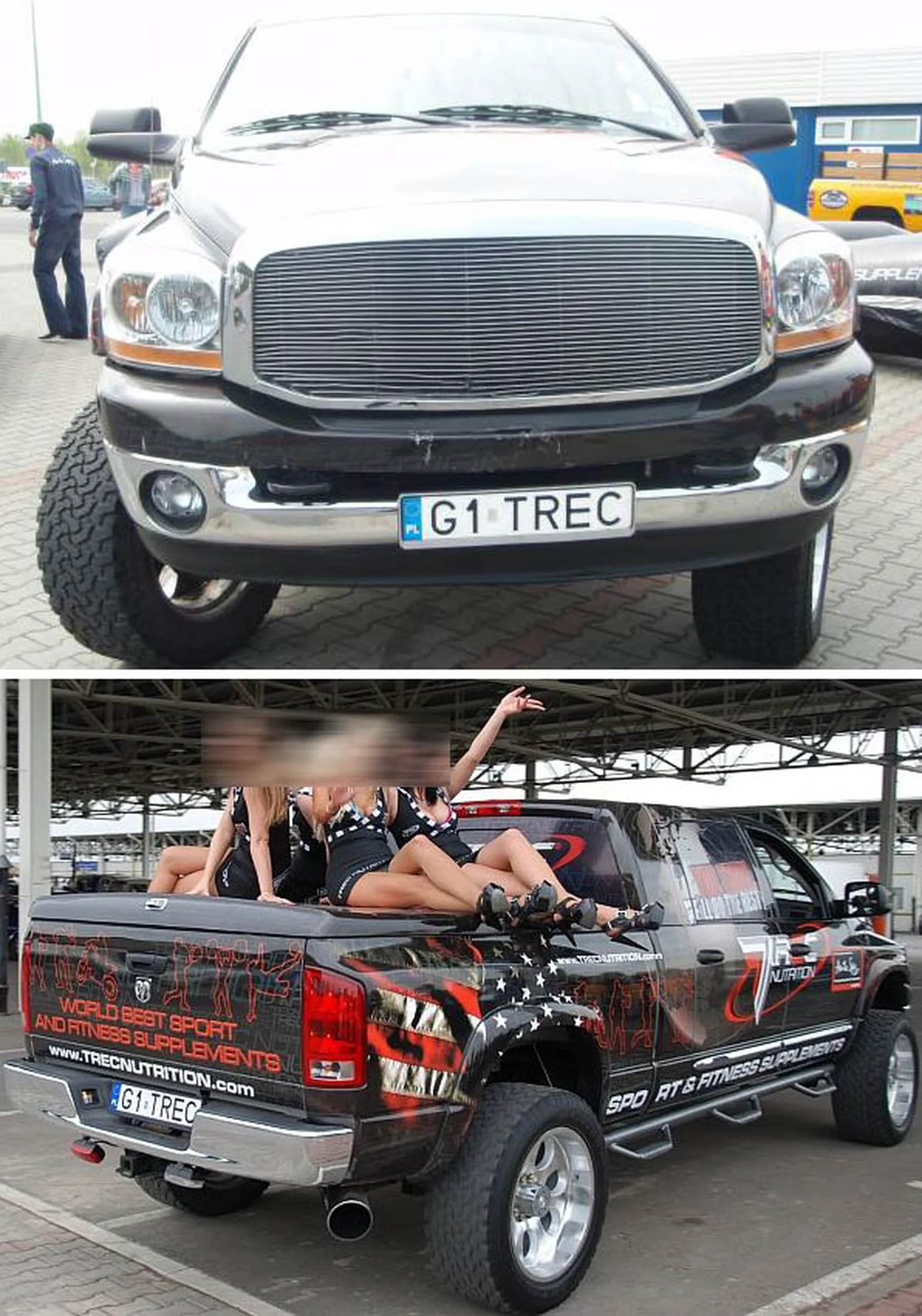 Fajny numer, blacha G1 TREC