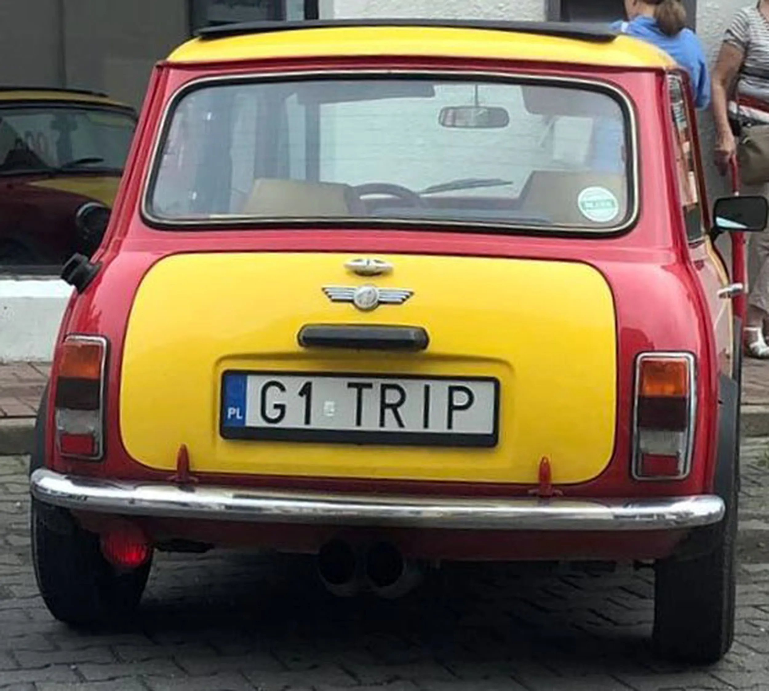 Fajny numer, blacha G1 TRIP