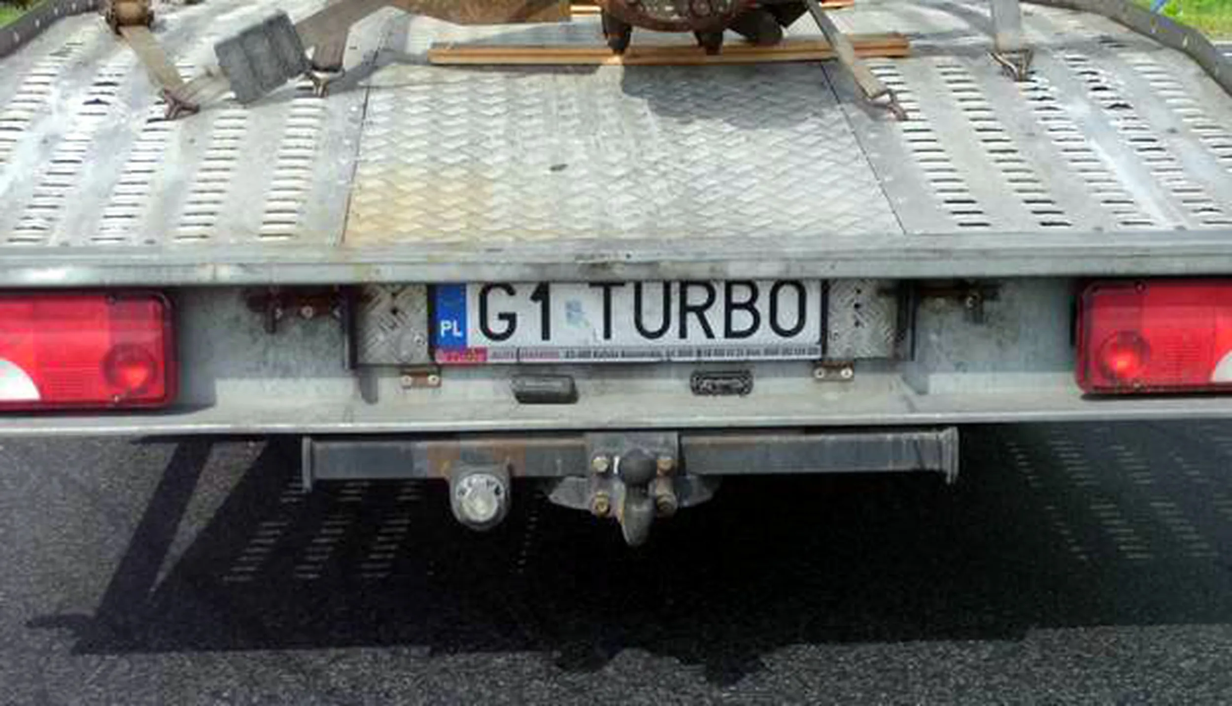 Fajny numer, blacha G1 TURBO