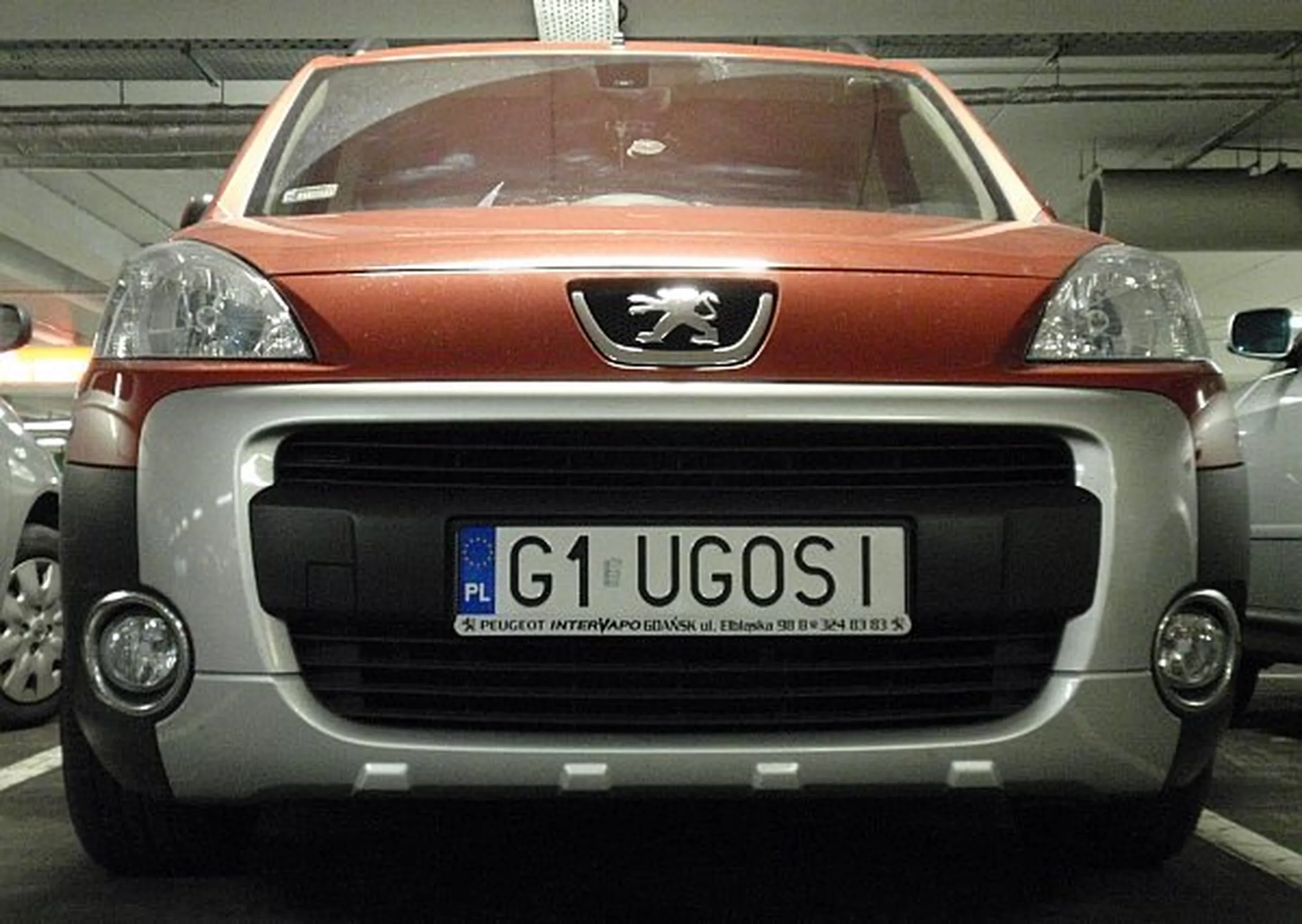 Fajny numer, blacha G1 UGOSI