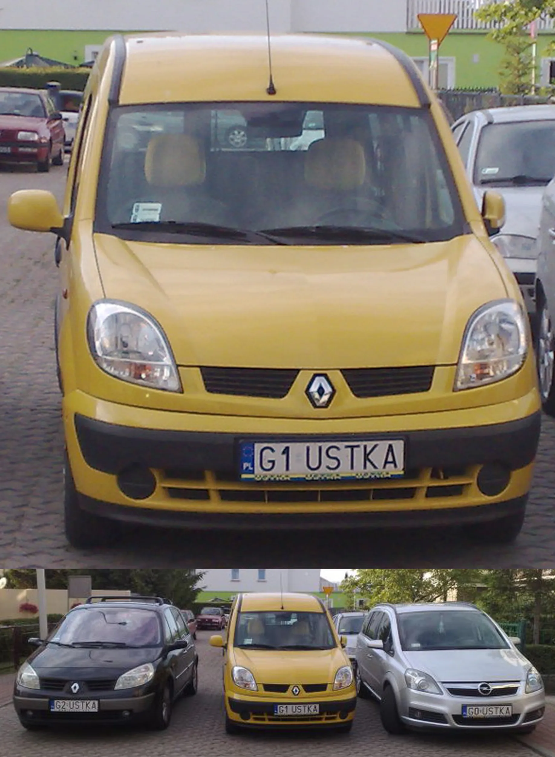 Fajny numer, blacha G1 USTKA