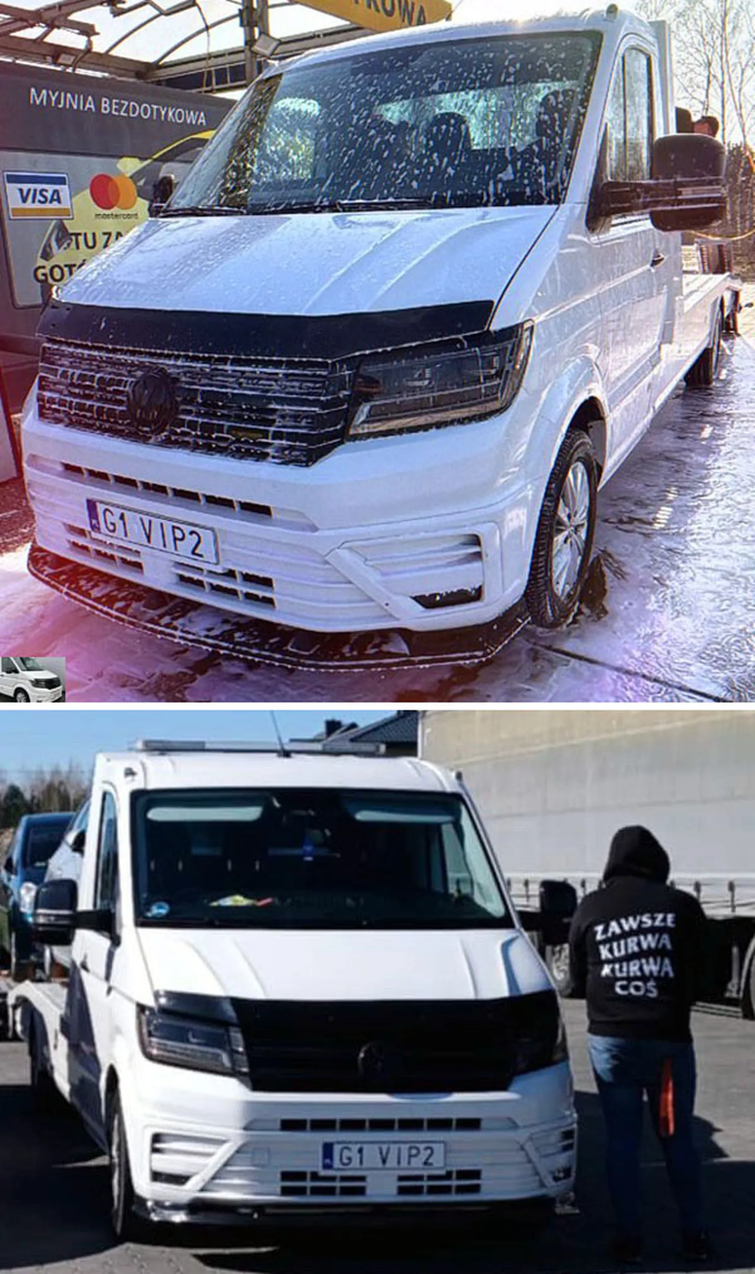 Fajny numer, blacha G1 VIP2