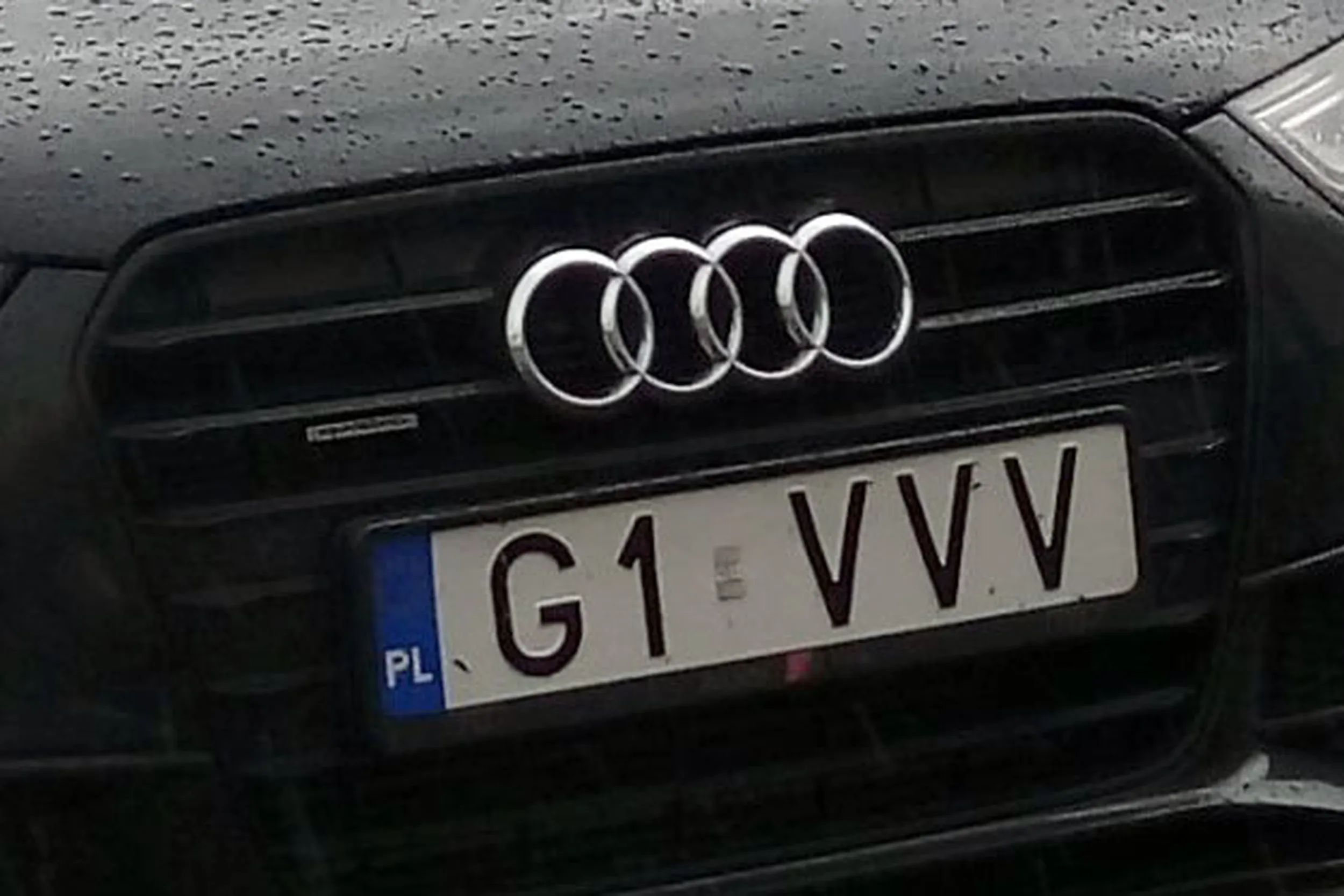 Fajny numer, blacha G1 VVV