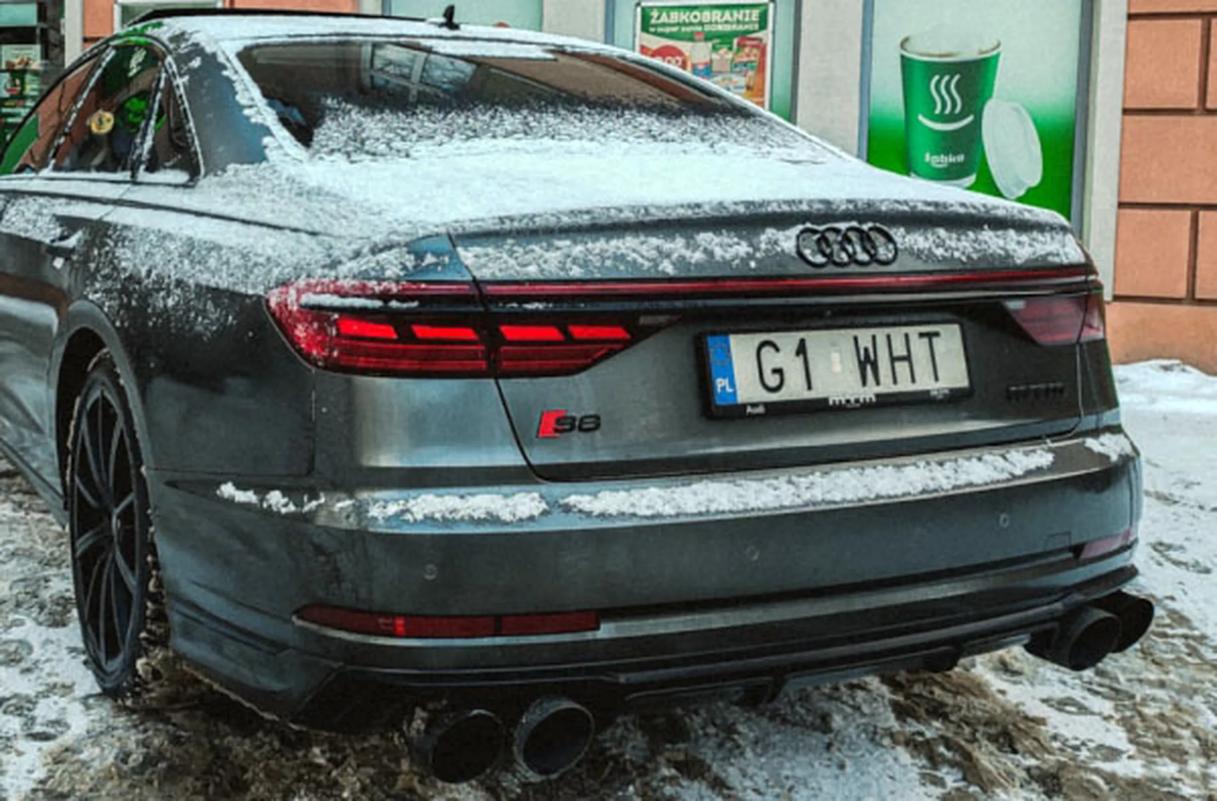 Fajny numer, blacha G1 WHT