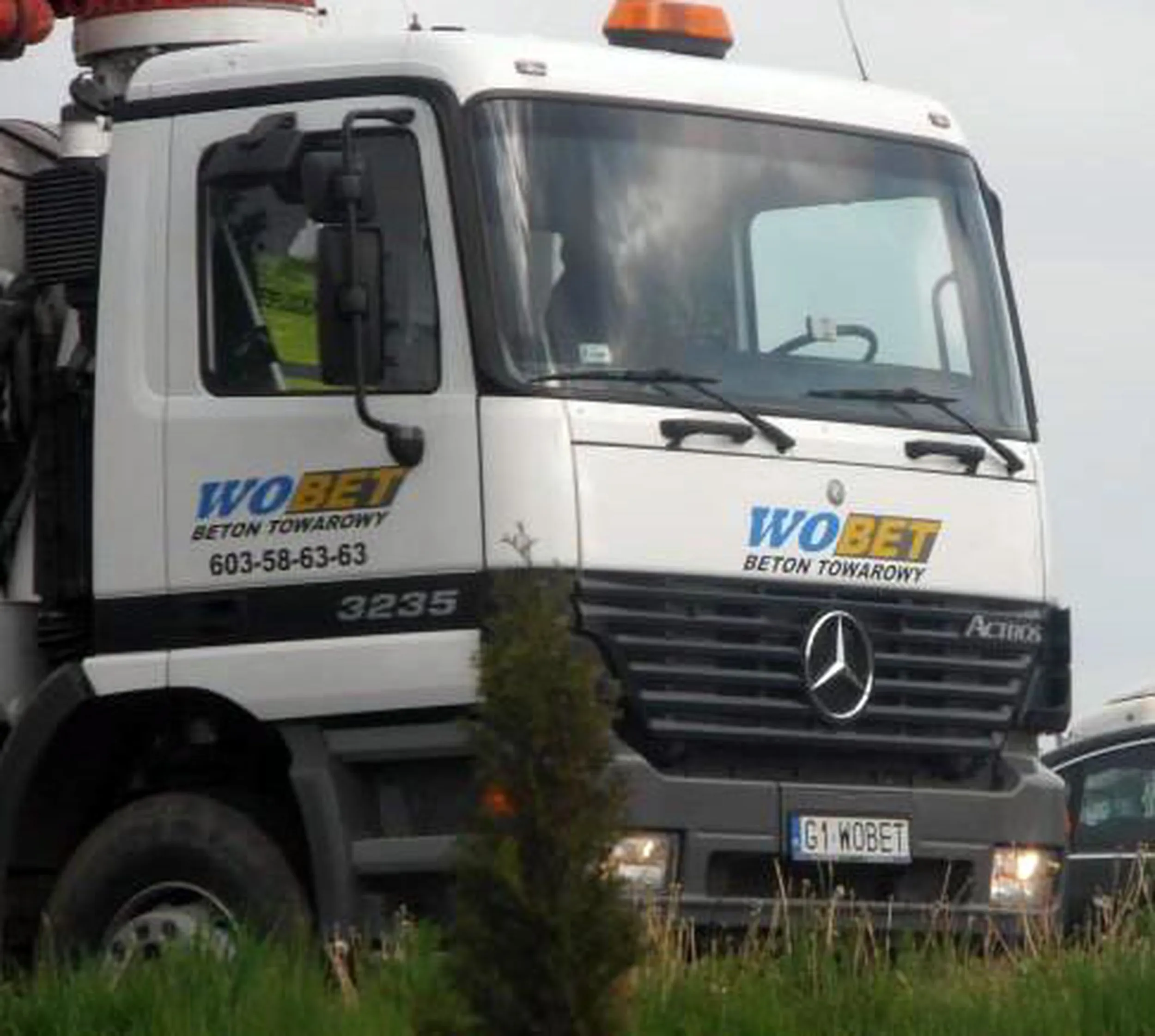 Fajny numer, blacha G1 WOBET