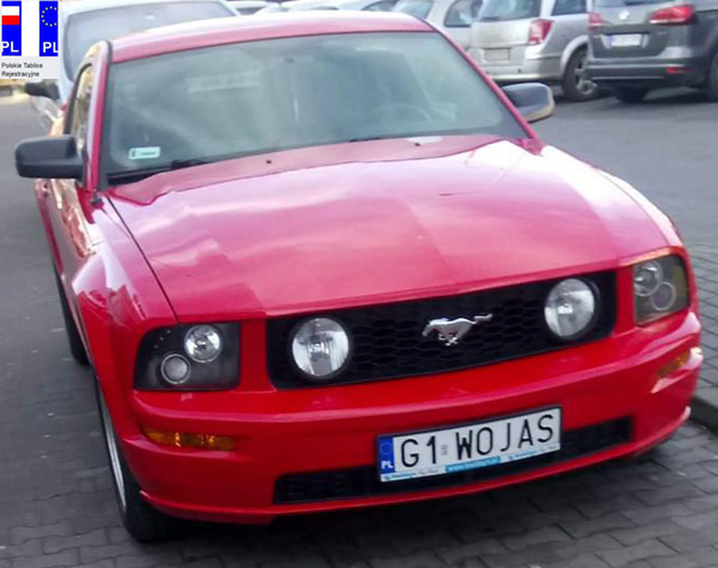 Fajny numer, blacha G1 WOJAS