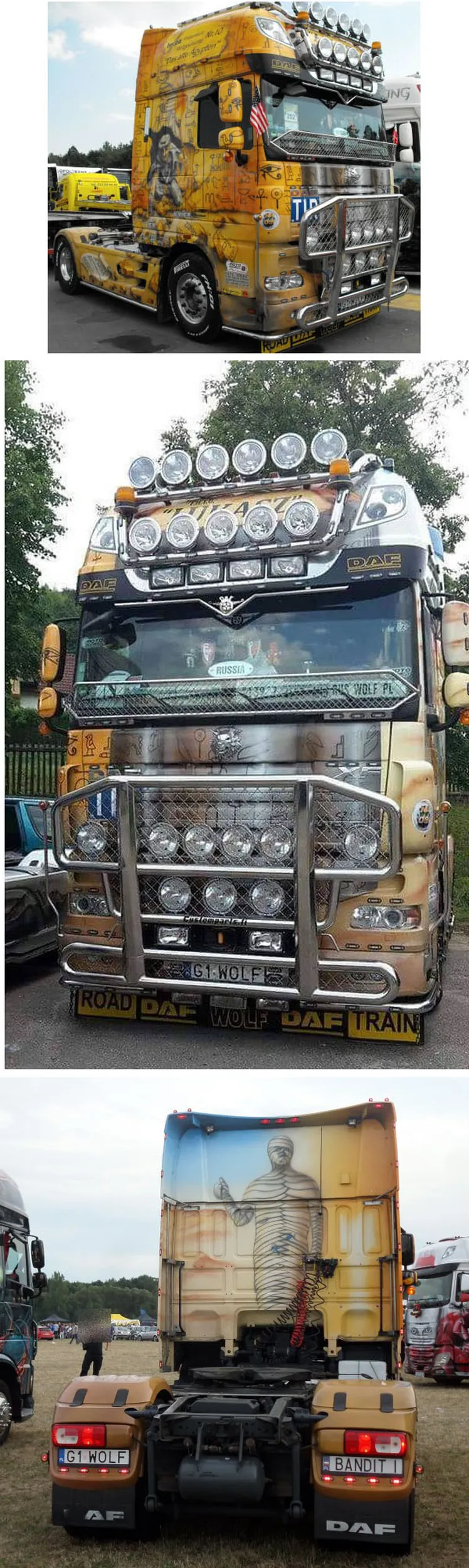 Fajny numer, blacha G1 WOLF