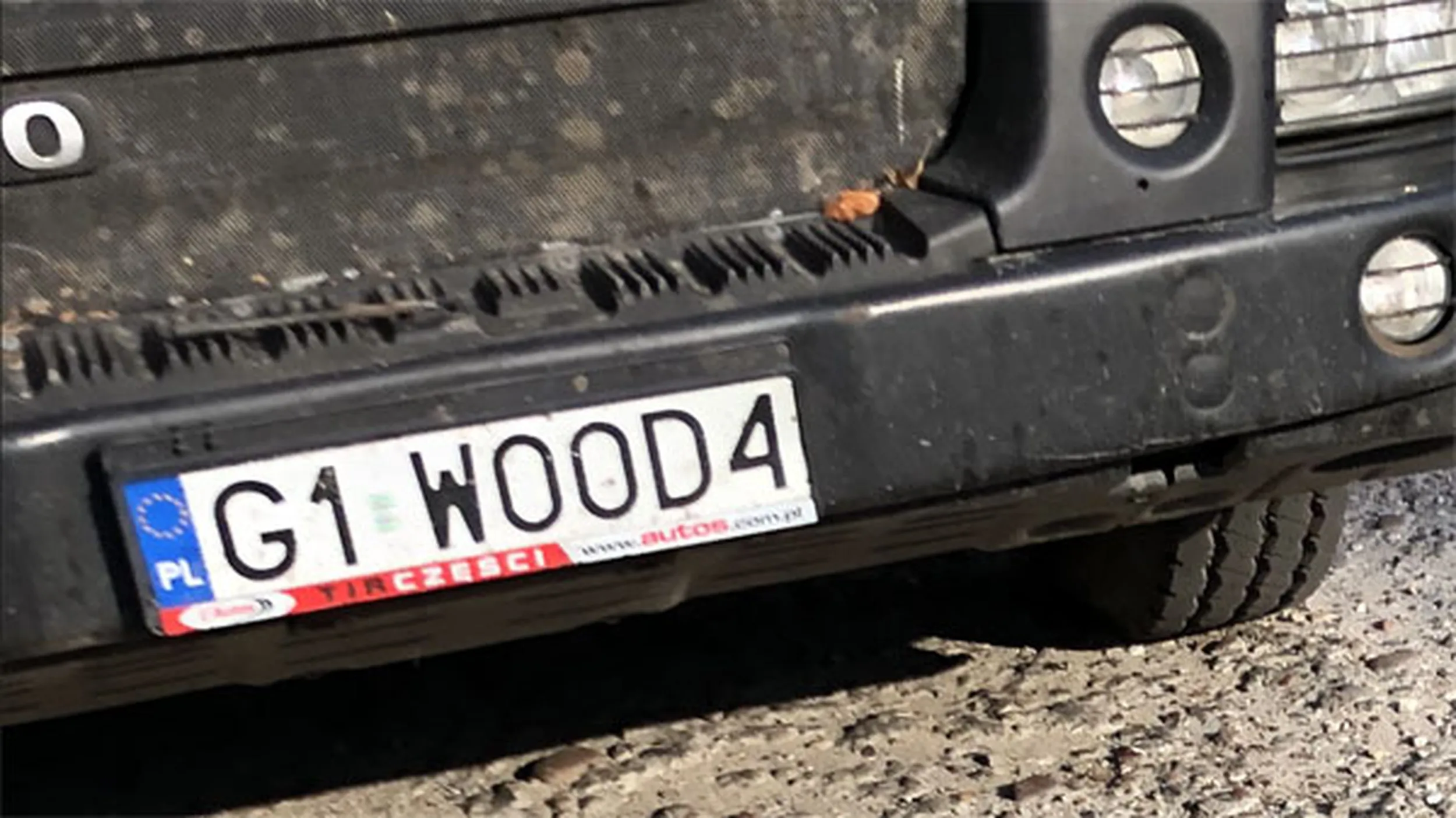 Fajny numer, blacha G1 WOOD4