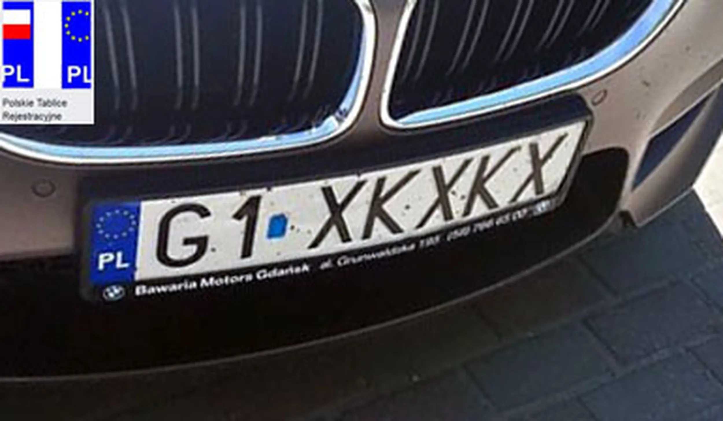 Fajny numer, blacha G1 XKXKX