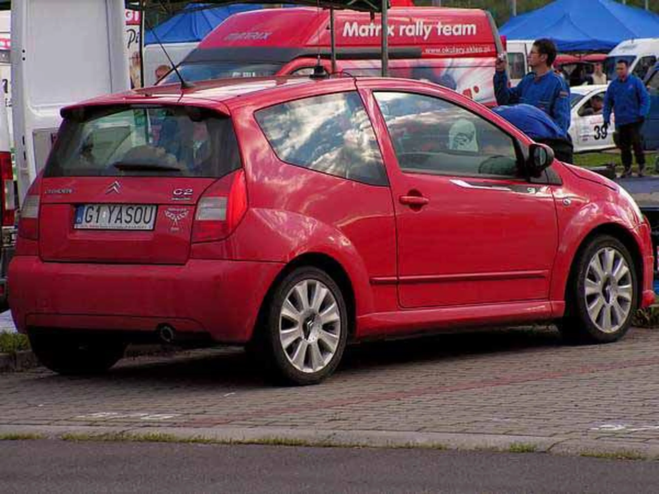 Fajny numer, blacha G1 YASOU