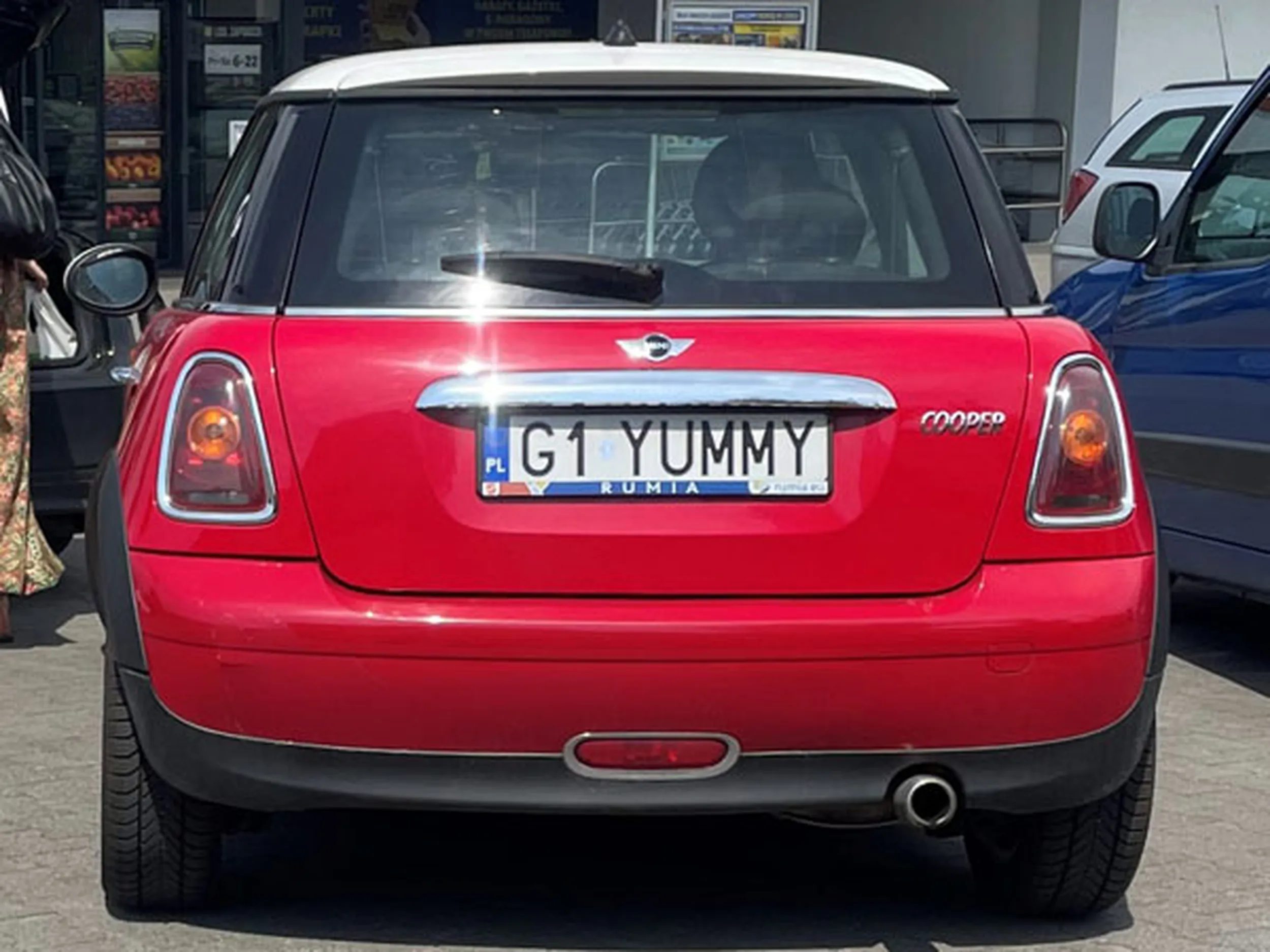 Fajny numer, blacha G1 YUMMY