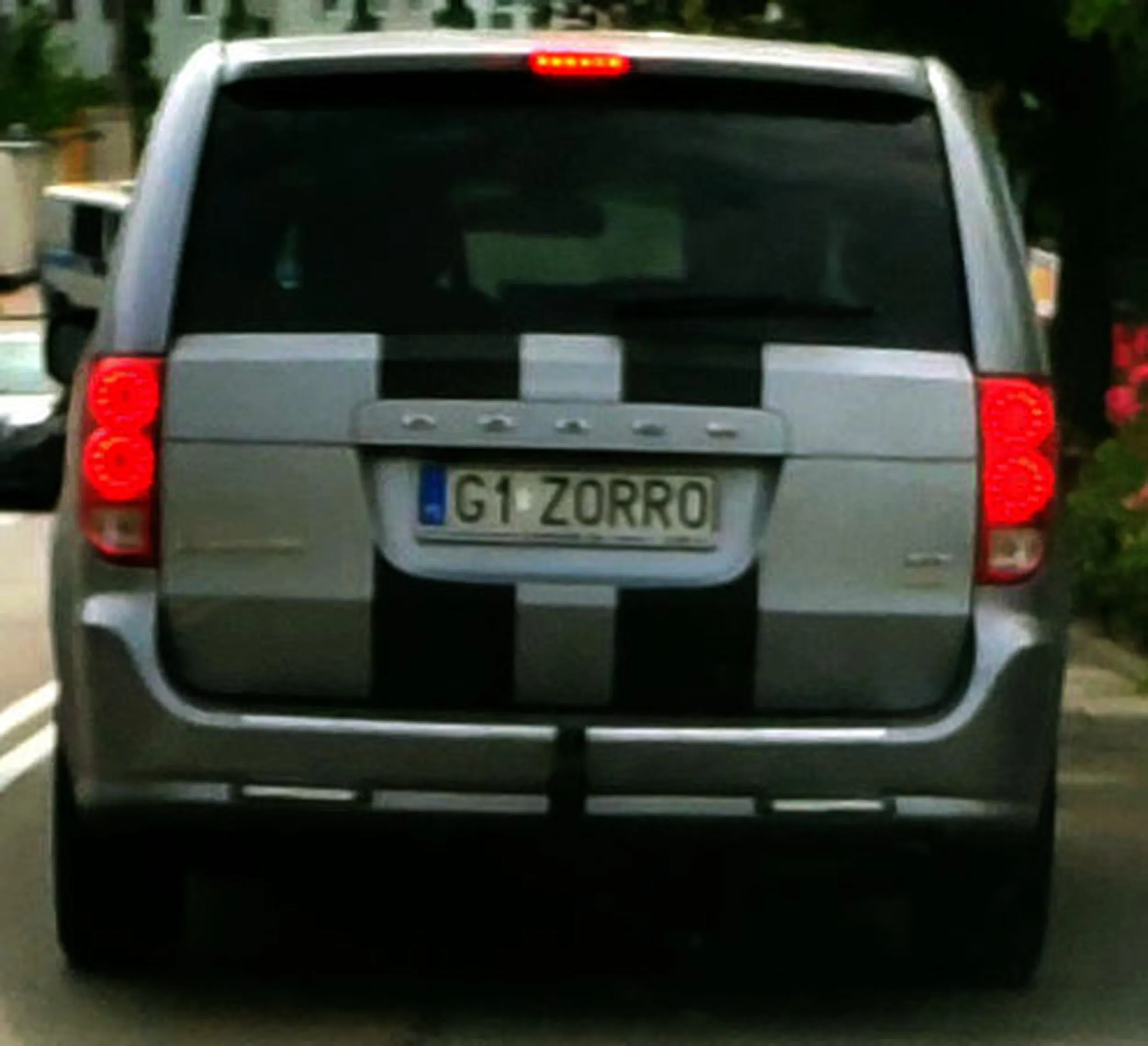 Fajny numer, blacha G1 ZORRO