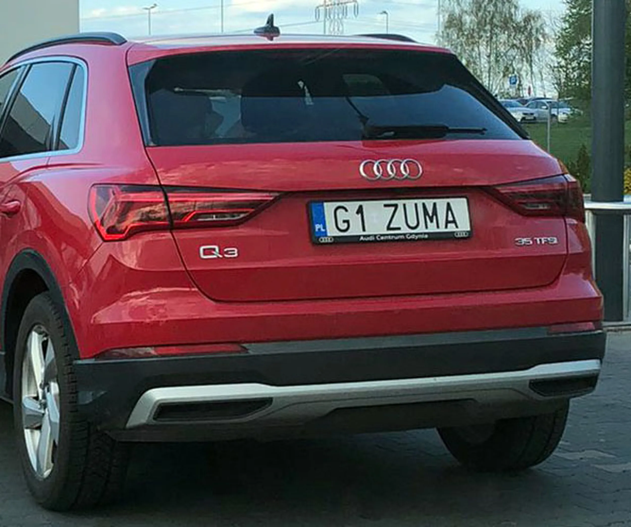 Fajny numer, blacha G1 ZUMA