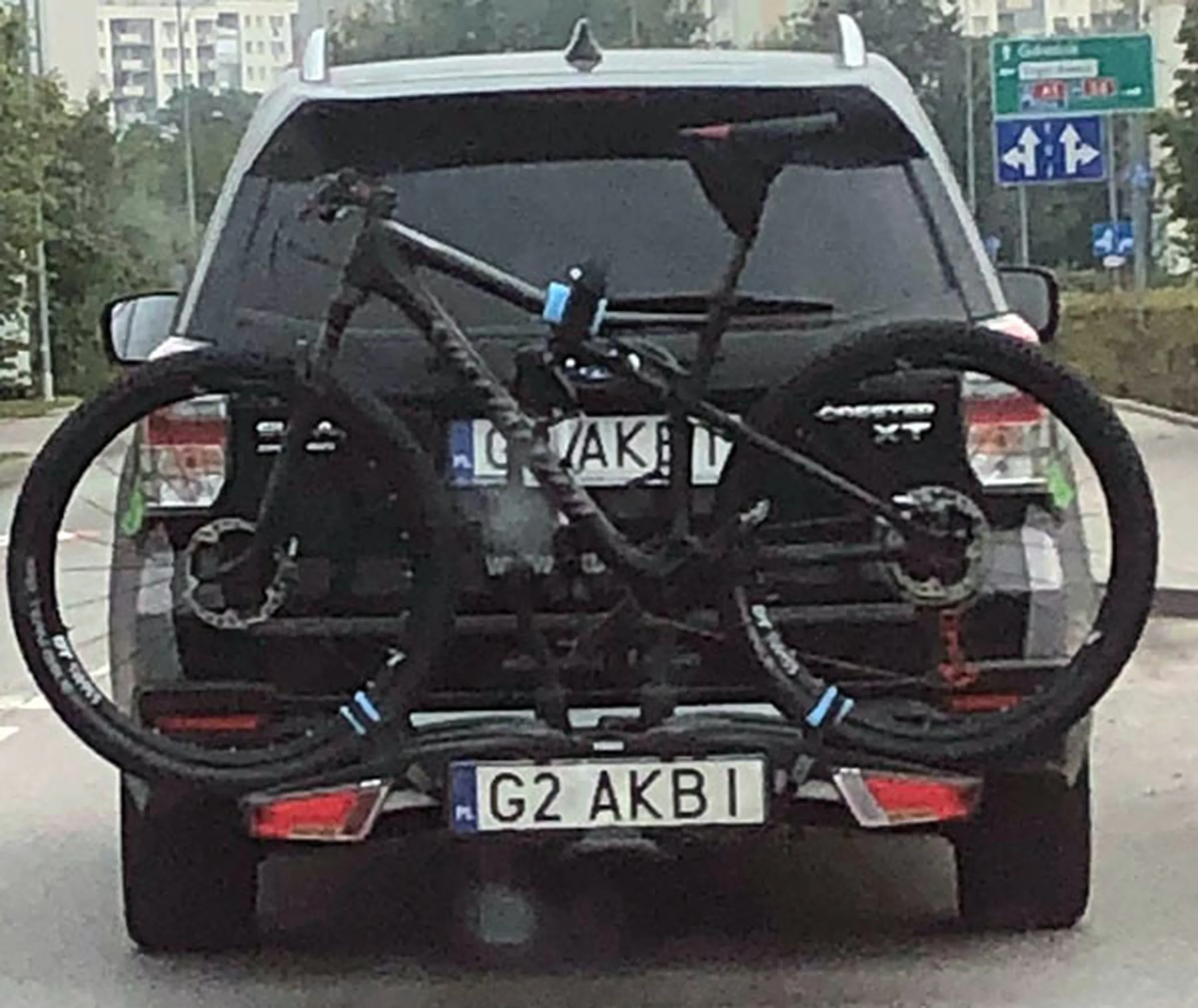 Fajny numer, blacha G2 AKBI