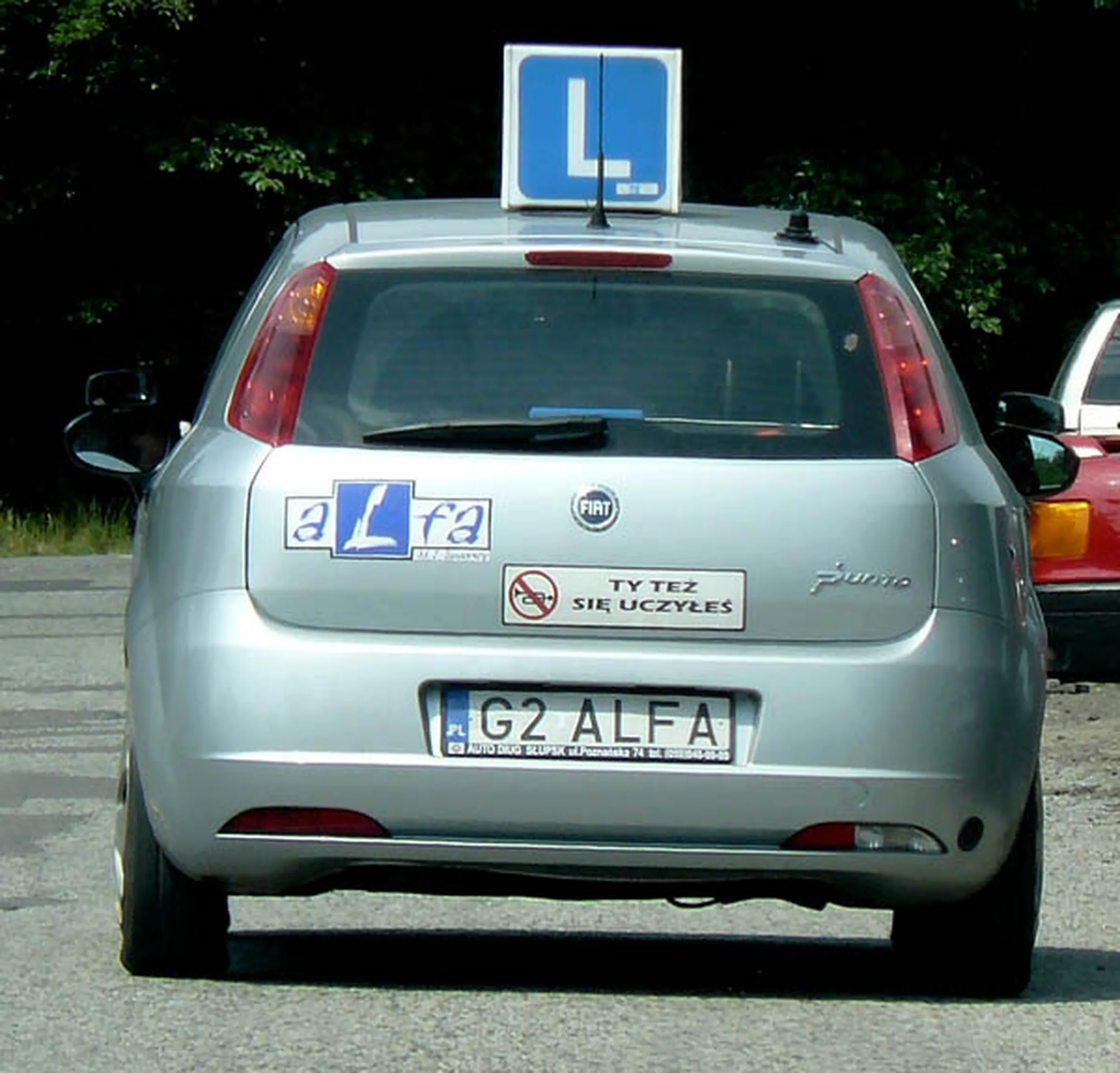 Fajny numer, blacha G2 ALFA