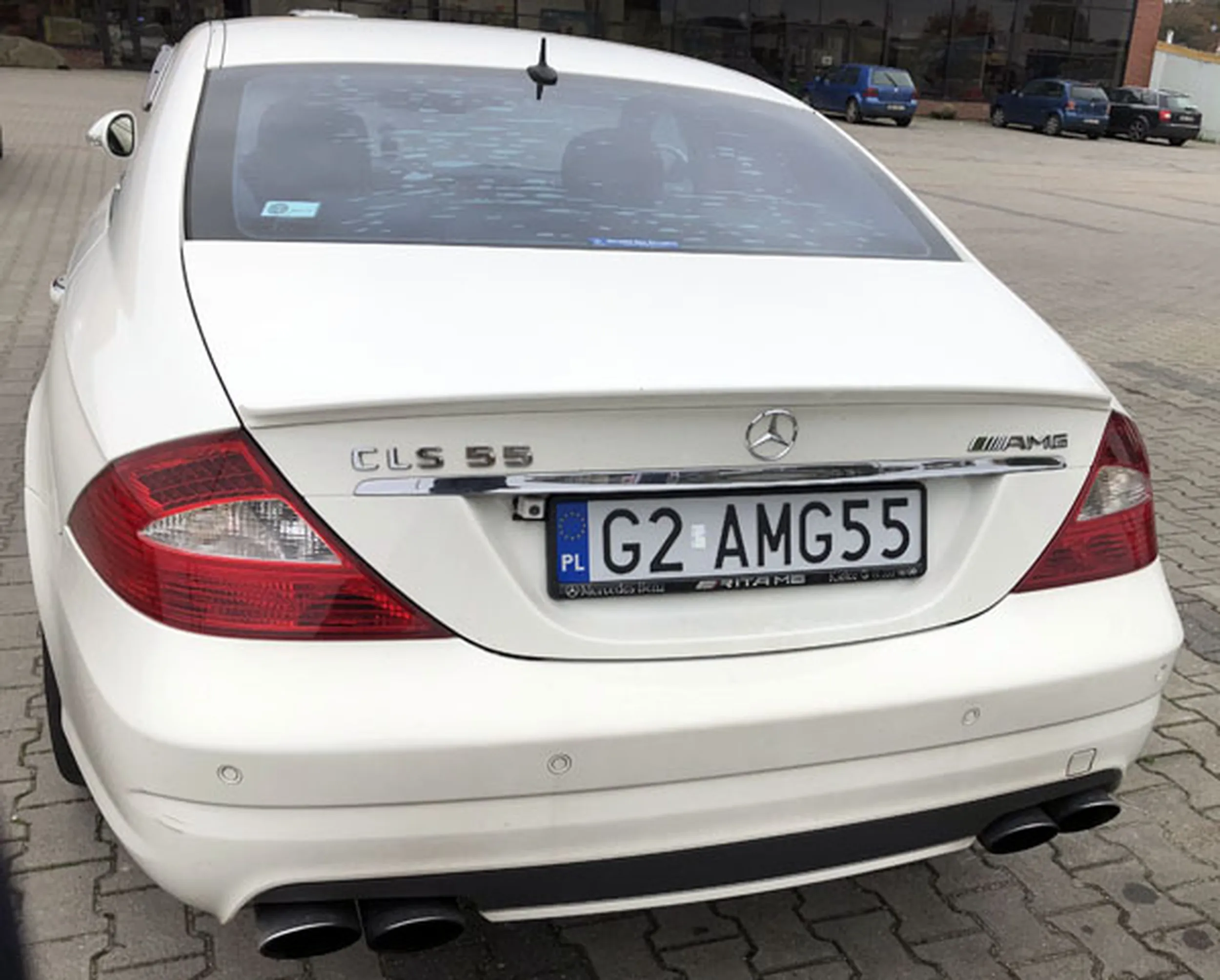 Fajny numer, blacha G2 AMG55